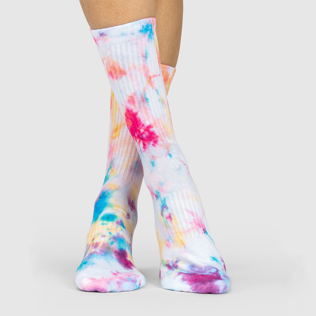 Multi Tie Dye Socks