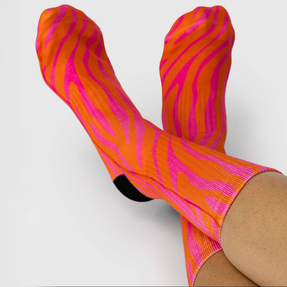 Zebra Vibe Socks