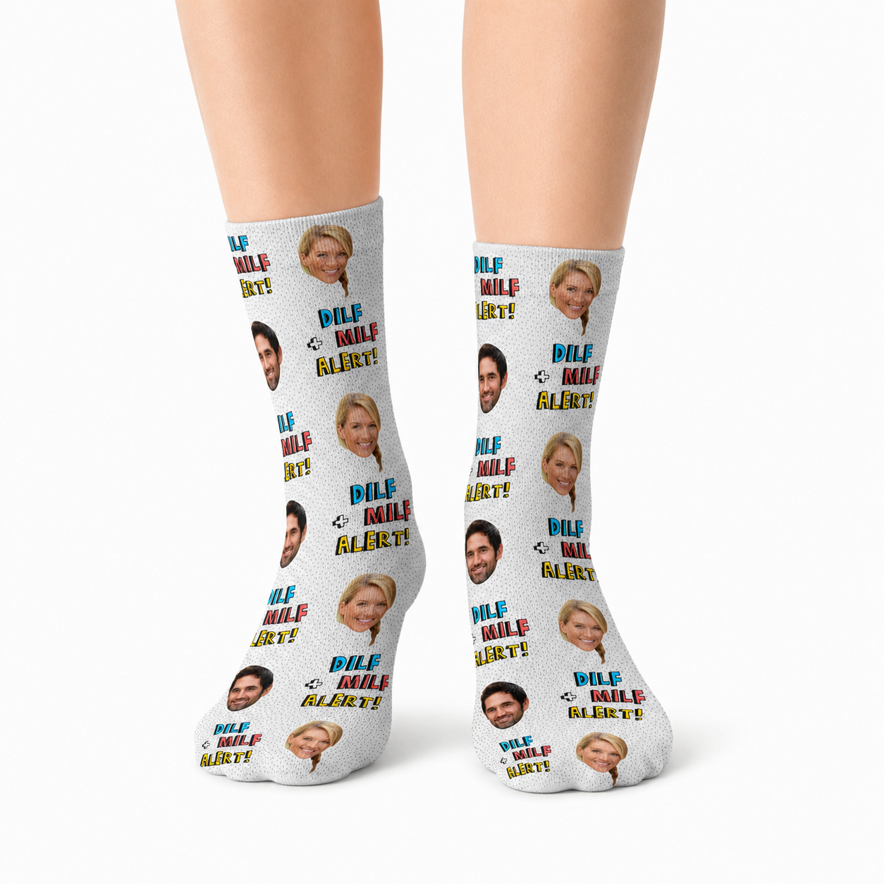 Dilf & Milf Alert Socks