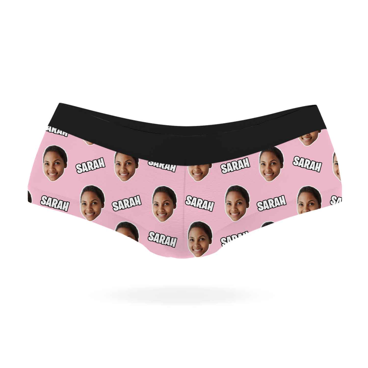 Personalised Knickers With Name & Face