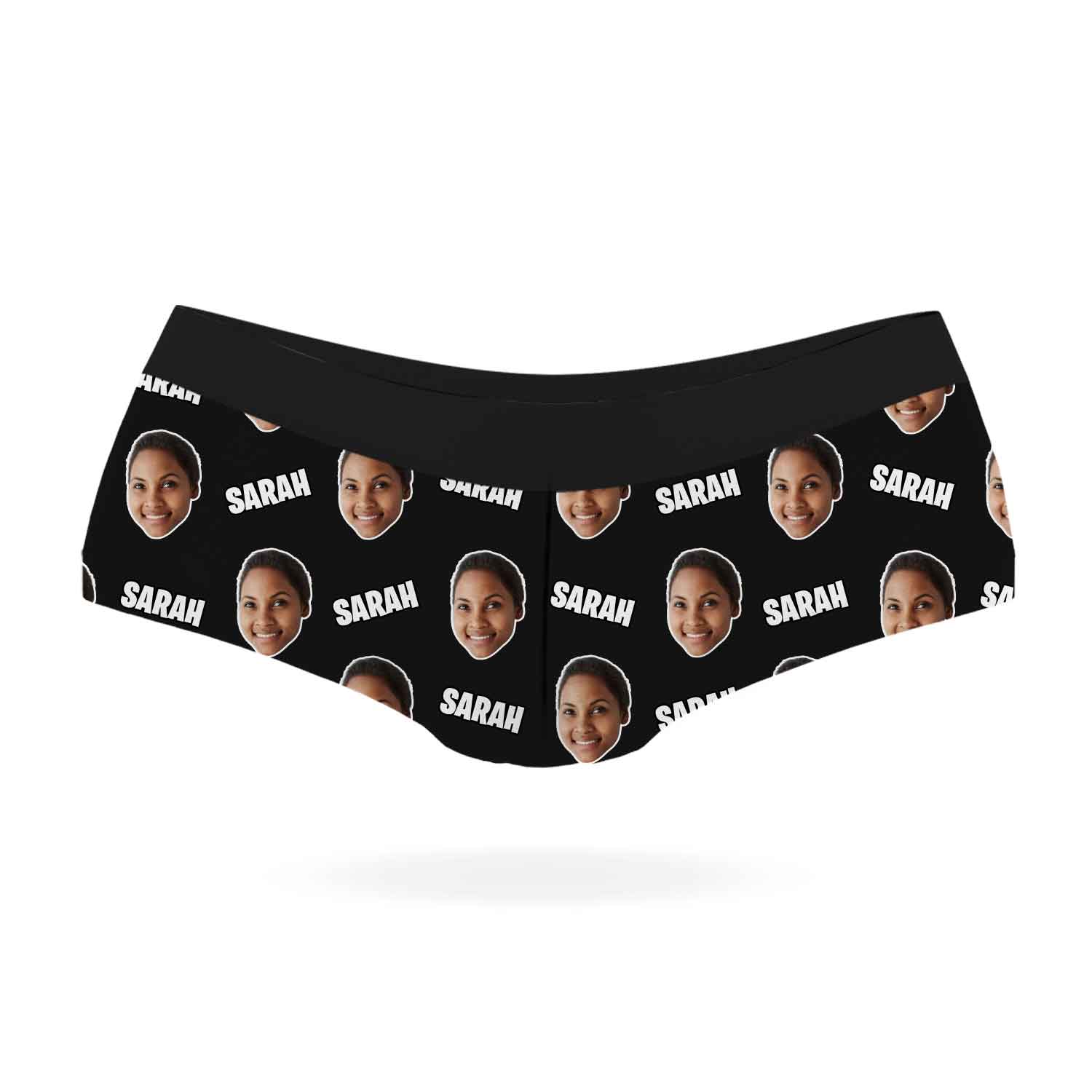 Personalised Knickers With Name & Face