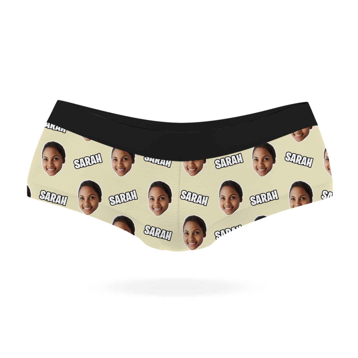 Personalised Knickers With Name & Face