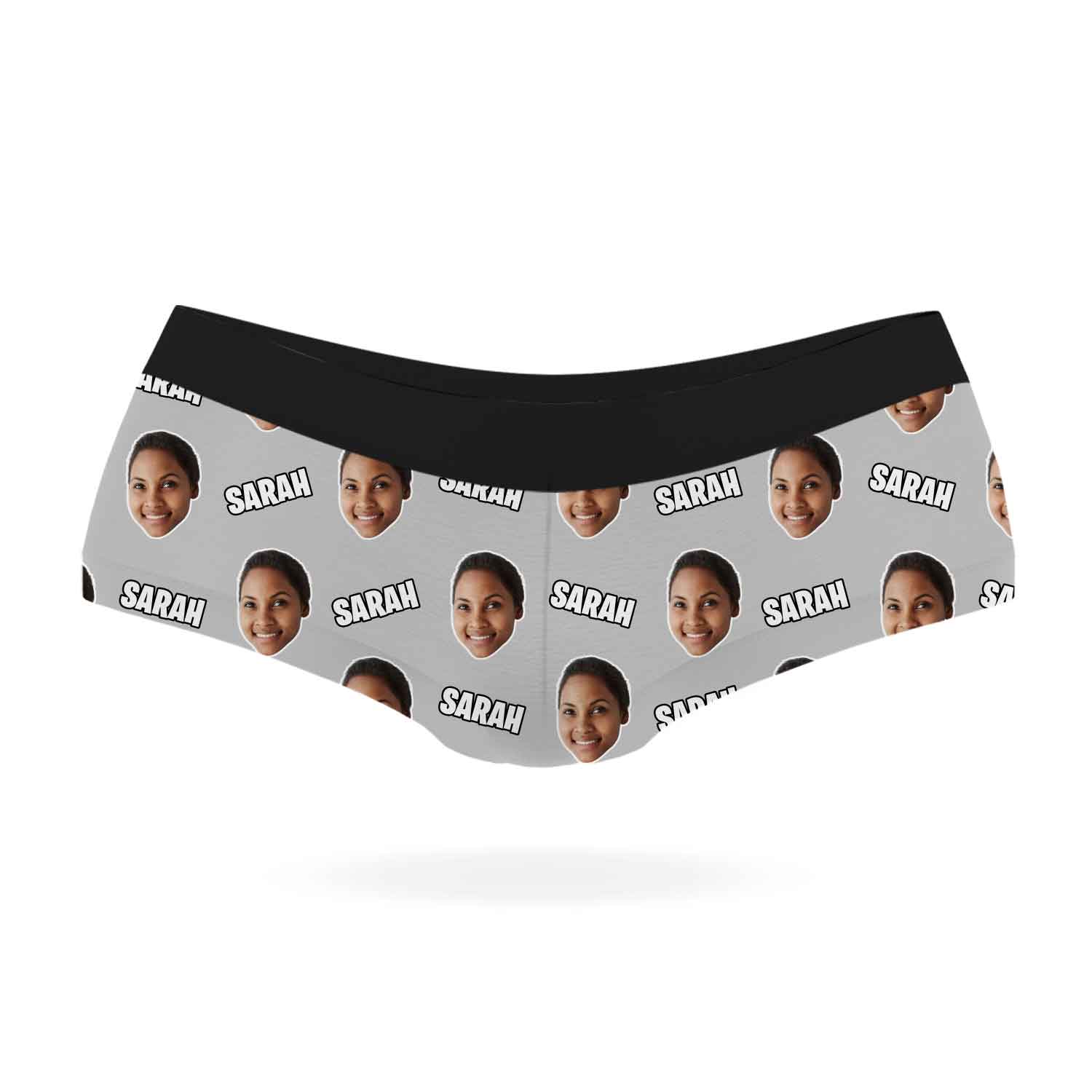 Personalised Knickers With Name & Face
