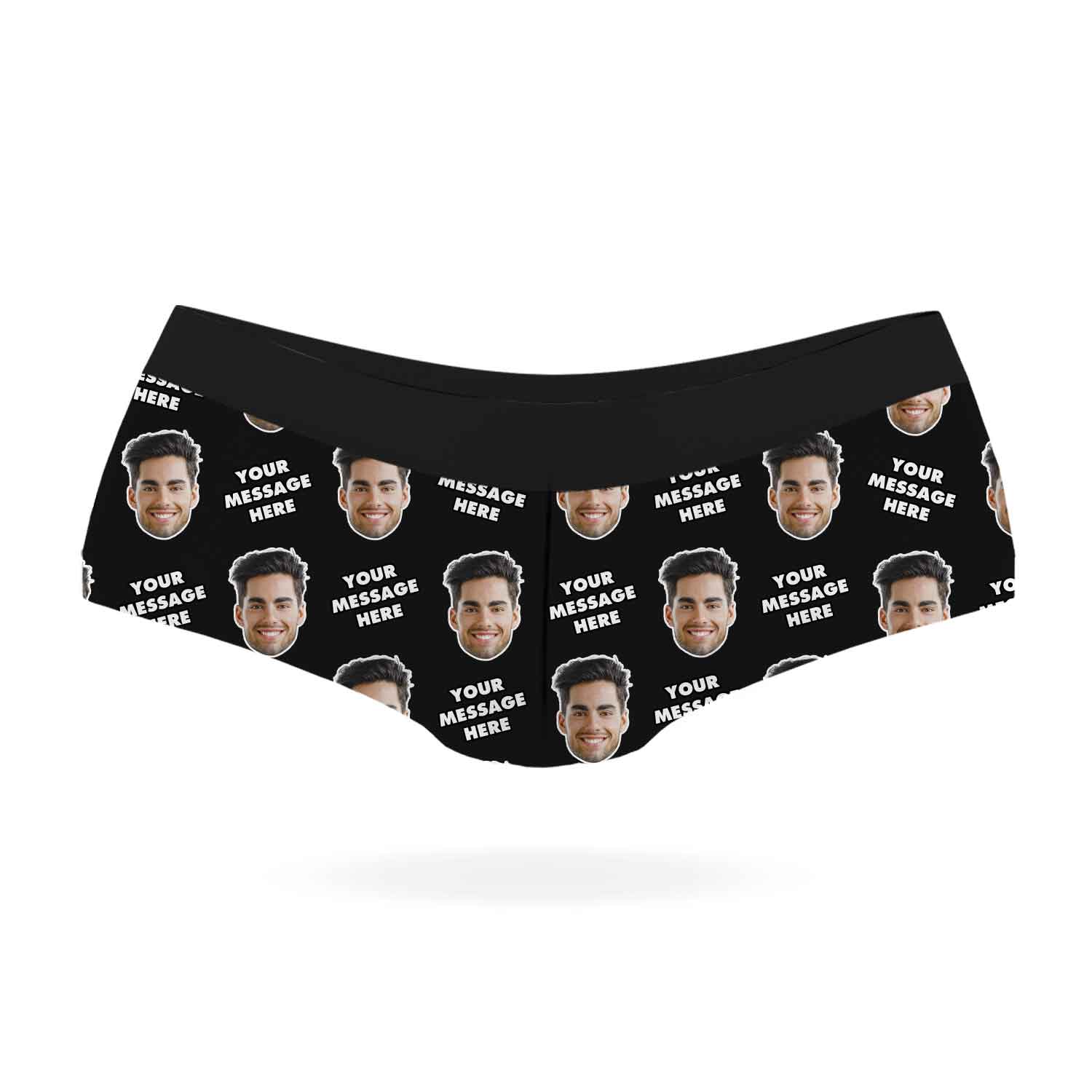 Personalised Knickers With Your Face & Message