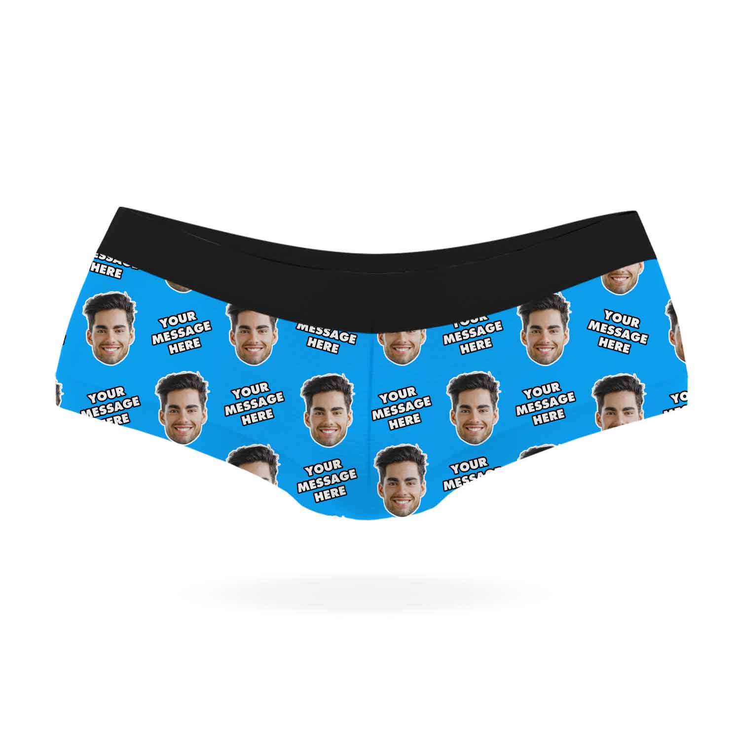 Personalised Knickers With Your Face & Message