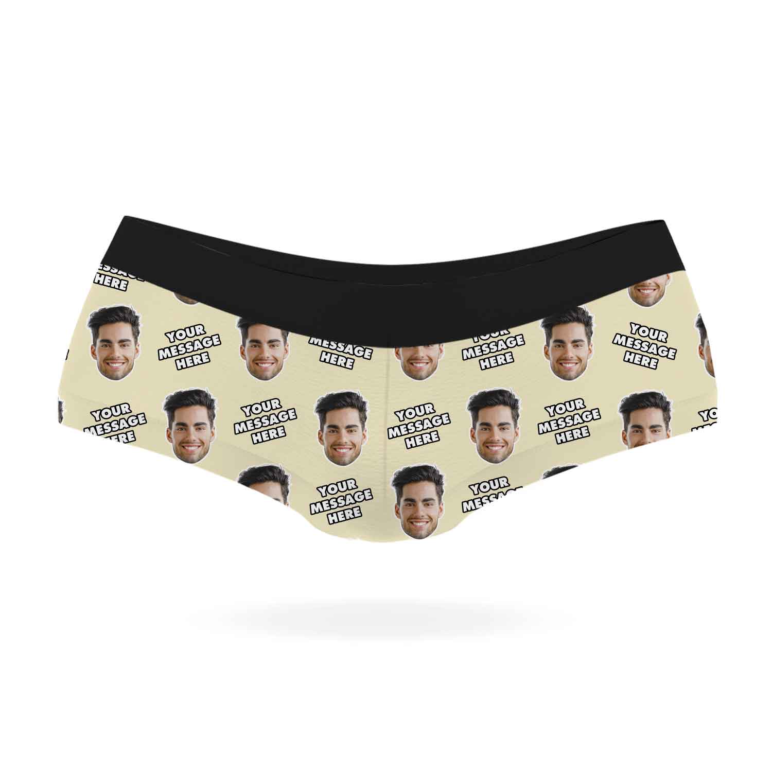 Personalised Knickers With Your Face & Message
