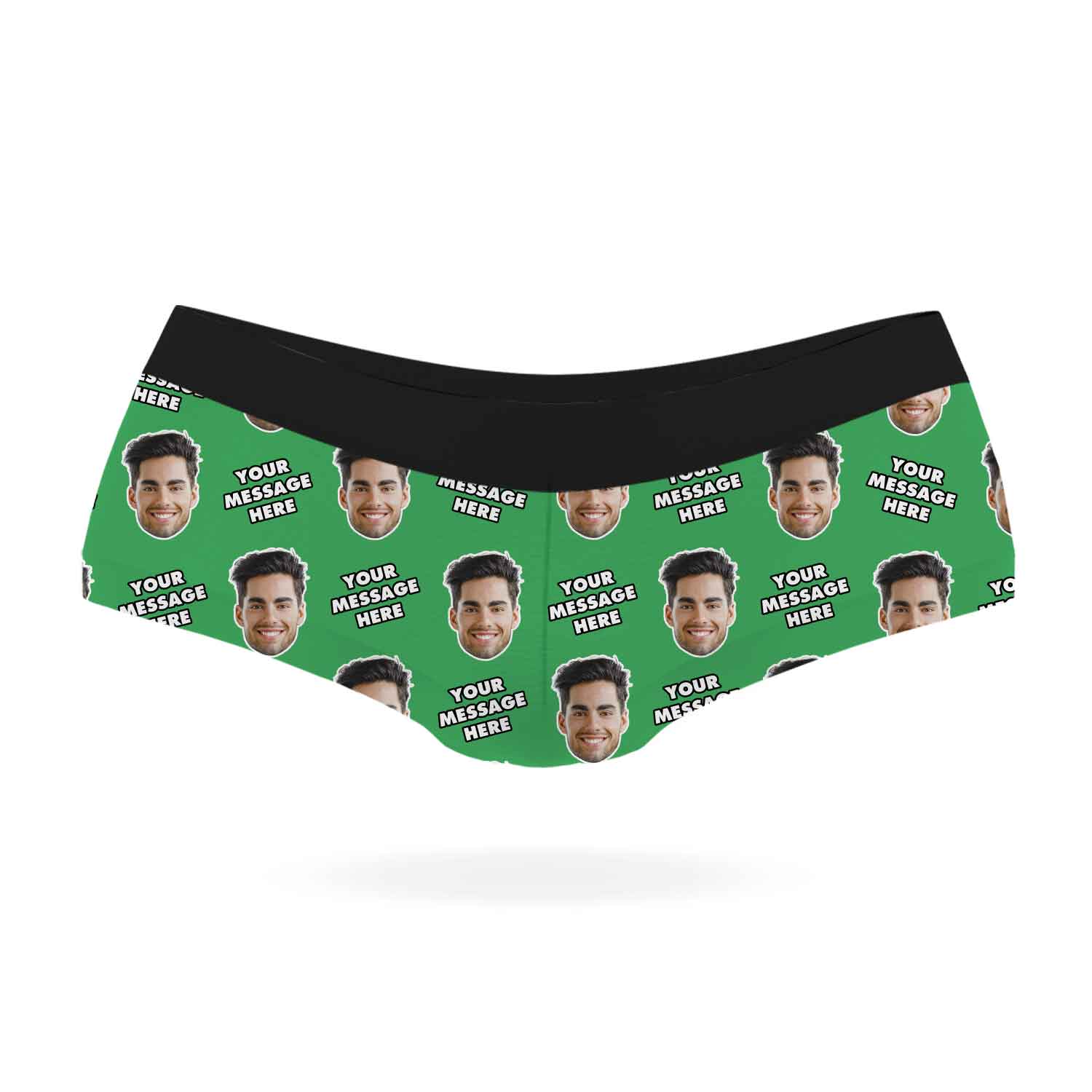 Personalised Knickers With Your Face & Message