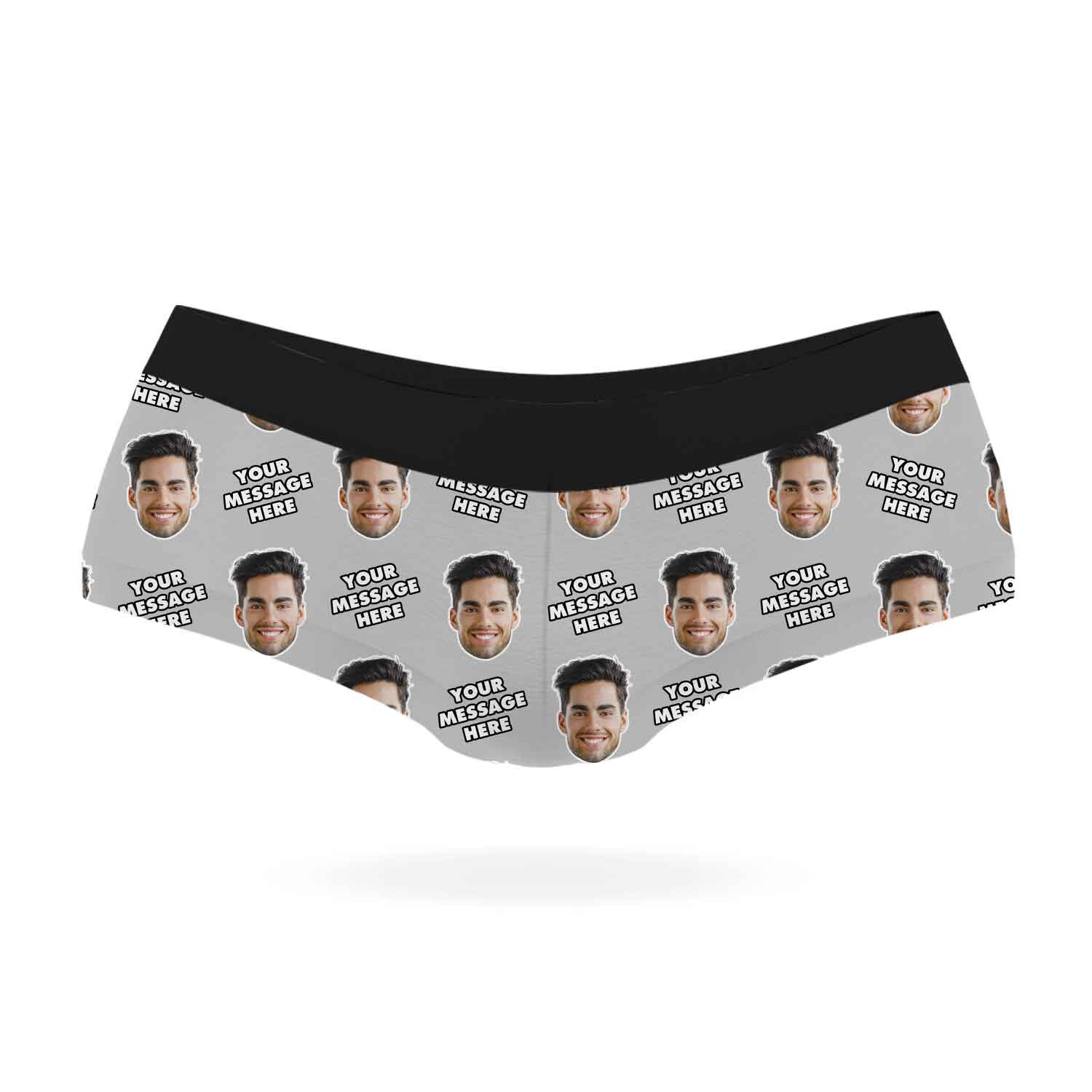 Personalised Knickers With Your Face & Message