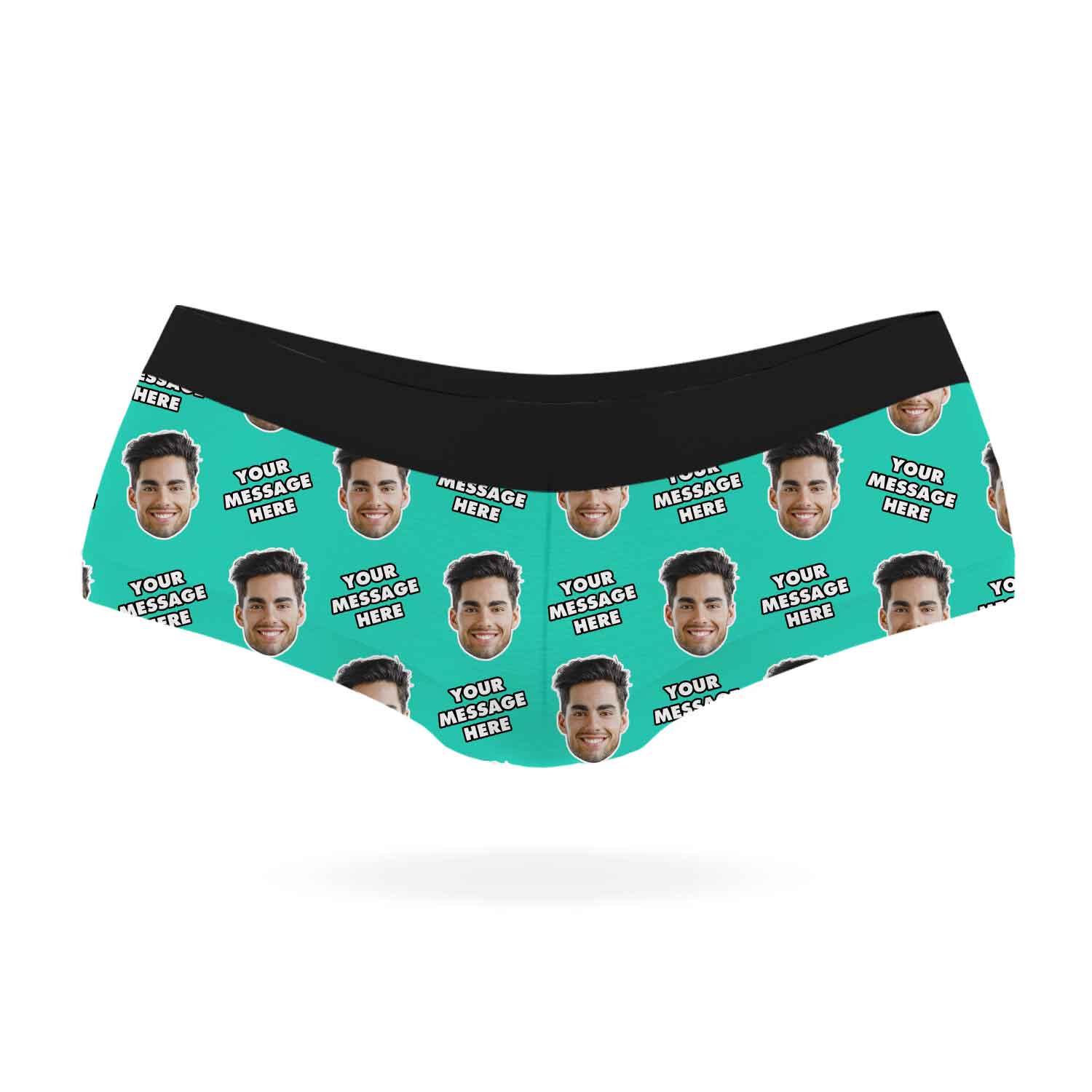 Personalised Knickers With Your Face & Message