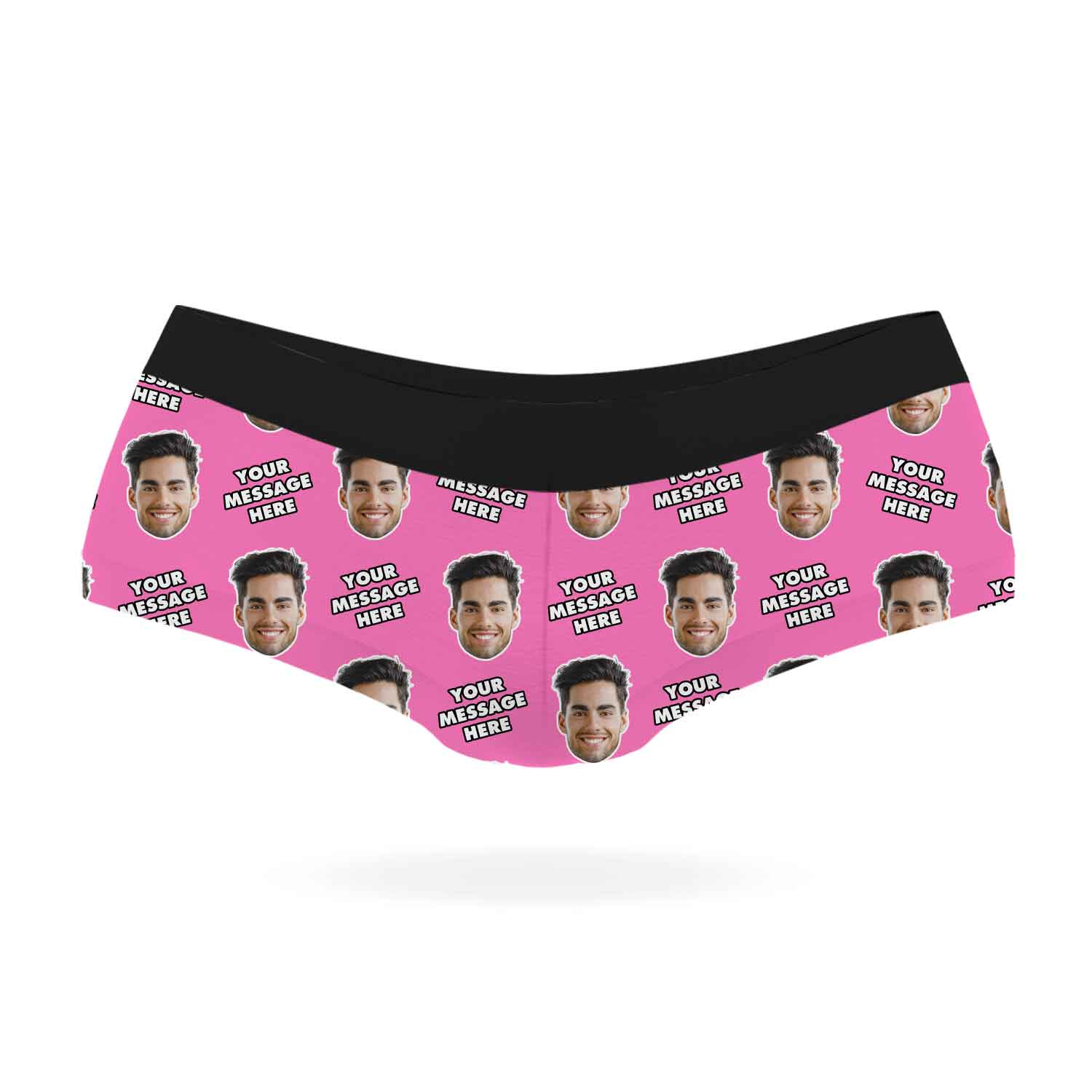 Personalised Knickers With Your Face & Message