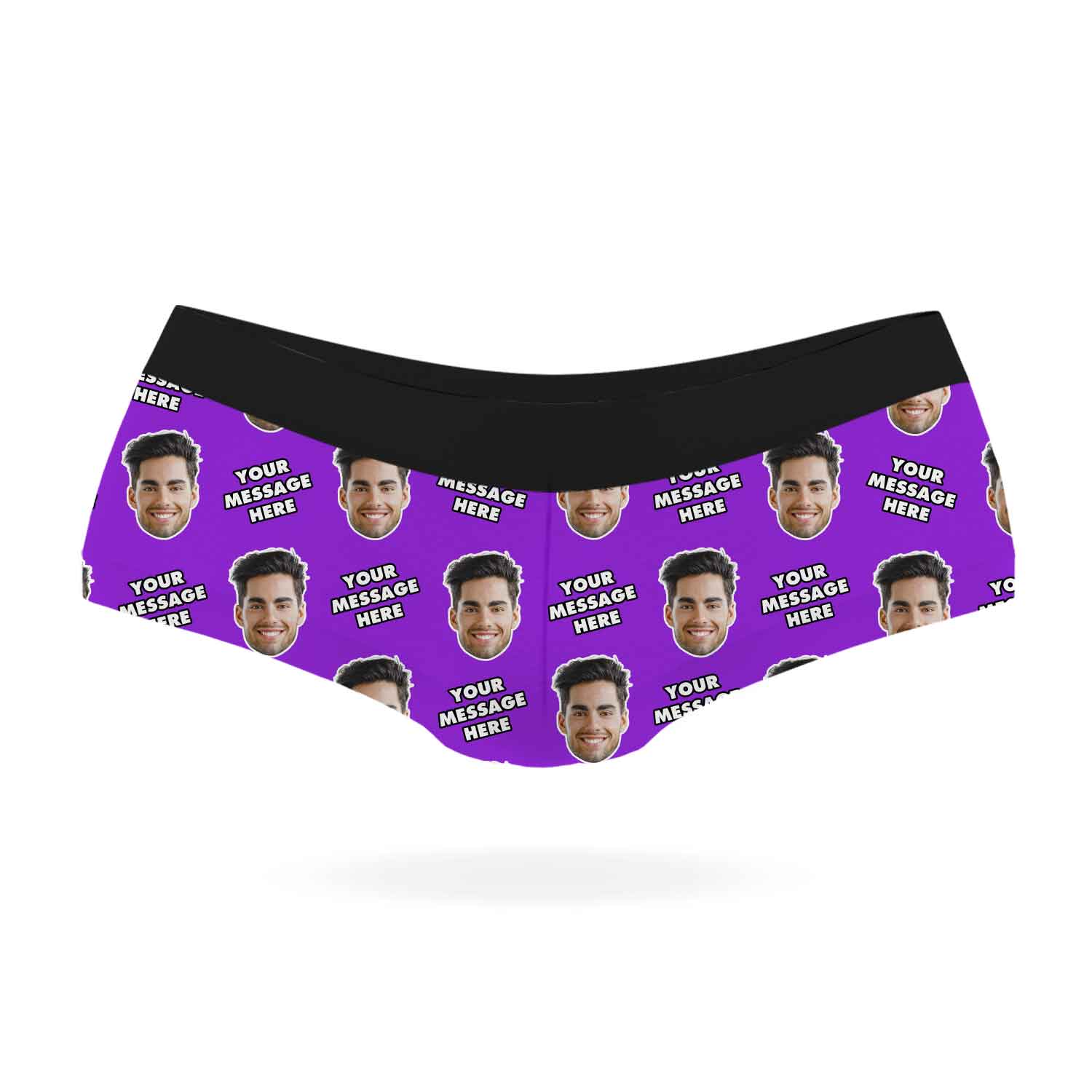 Personalised Knickers With Your Face & Message