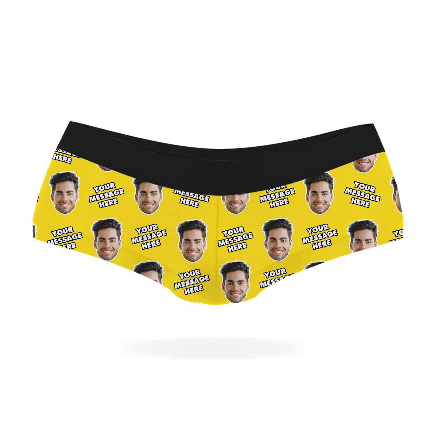 Personalised Knickers With Your Face & Message