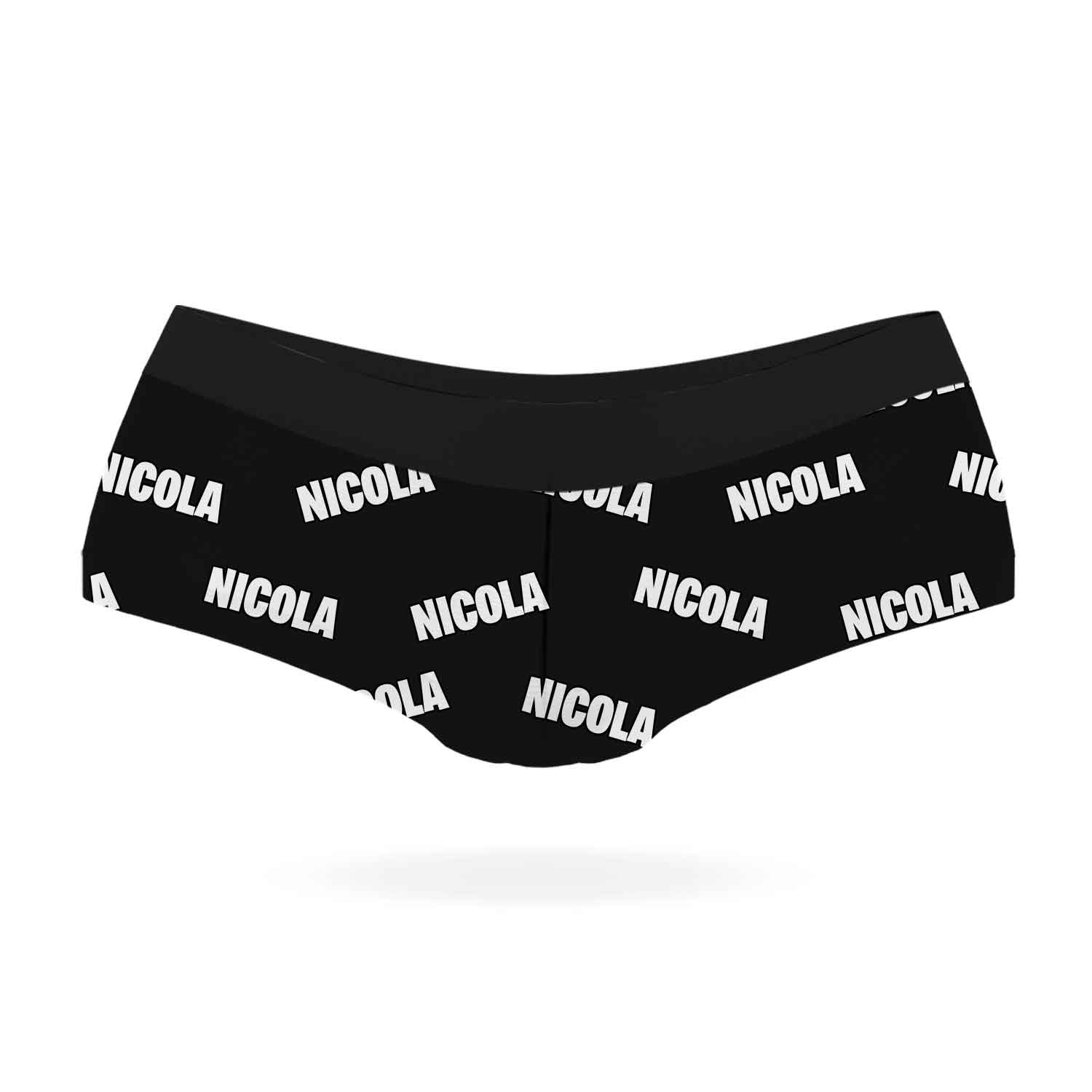 Personalised Knickers With Your Name