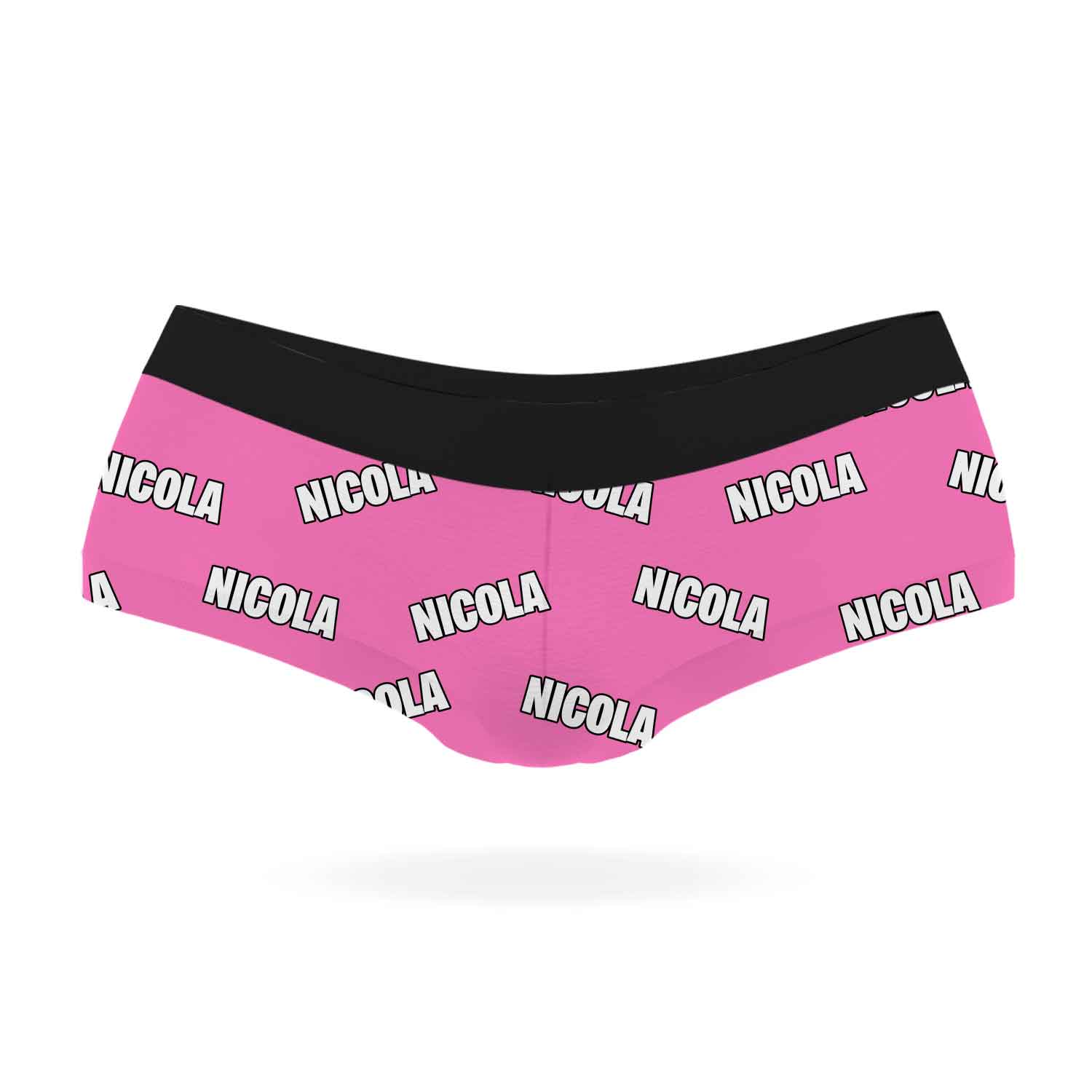 Personalised Knickers With Your Name