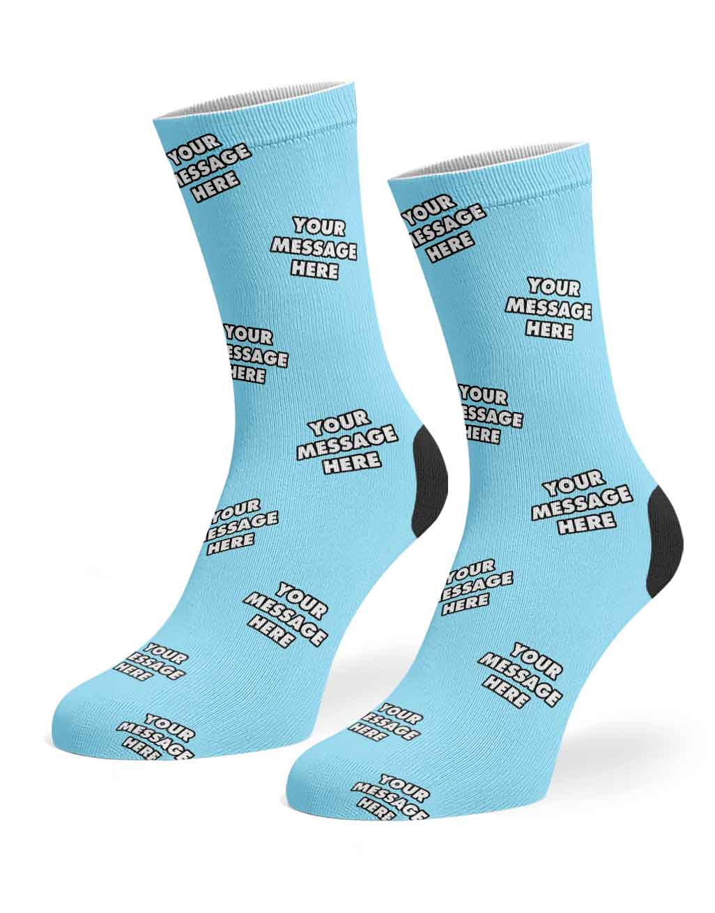 Personalised Socks With Your Message