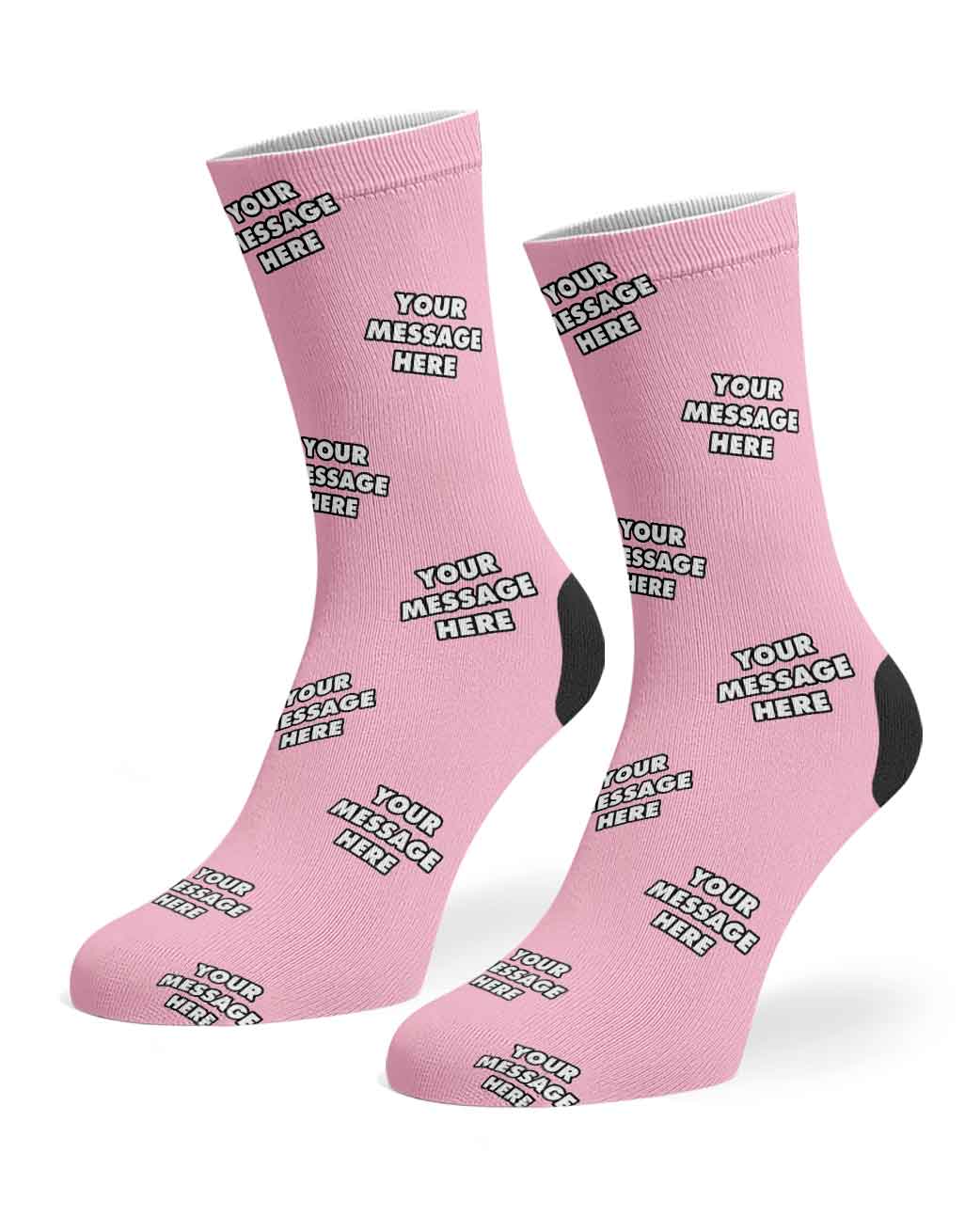 Personalised Socks With Your Message