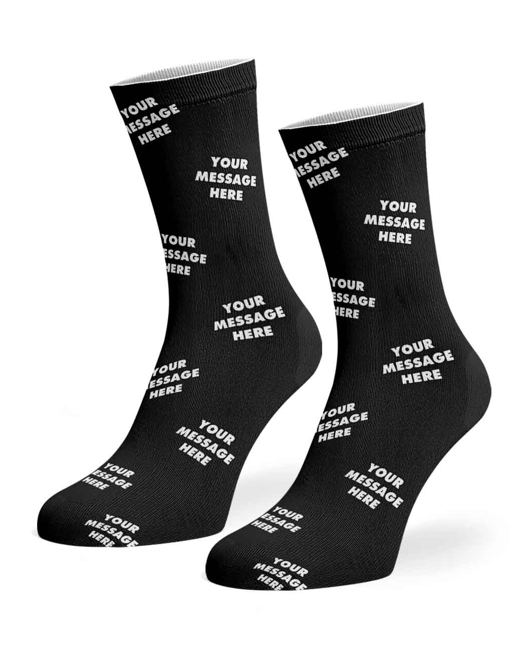 Personalised Socks With Your Message