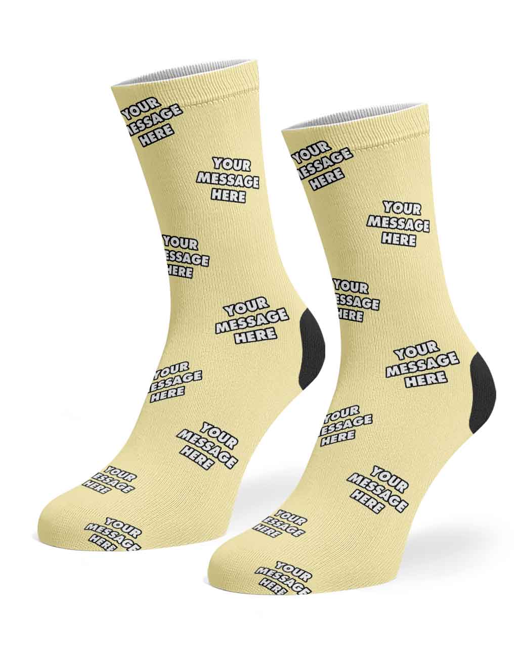 Personalised Socks With Your Message