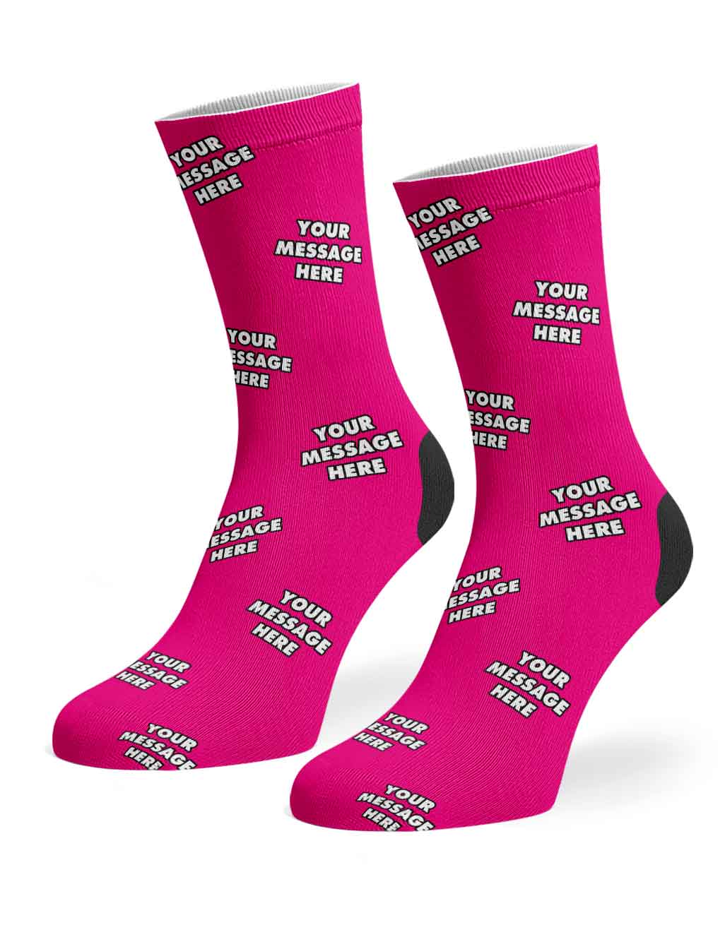 Personalised Socks With Your Message