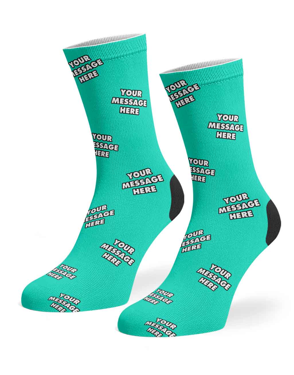 Personalised Socks With Your Message