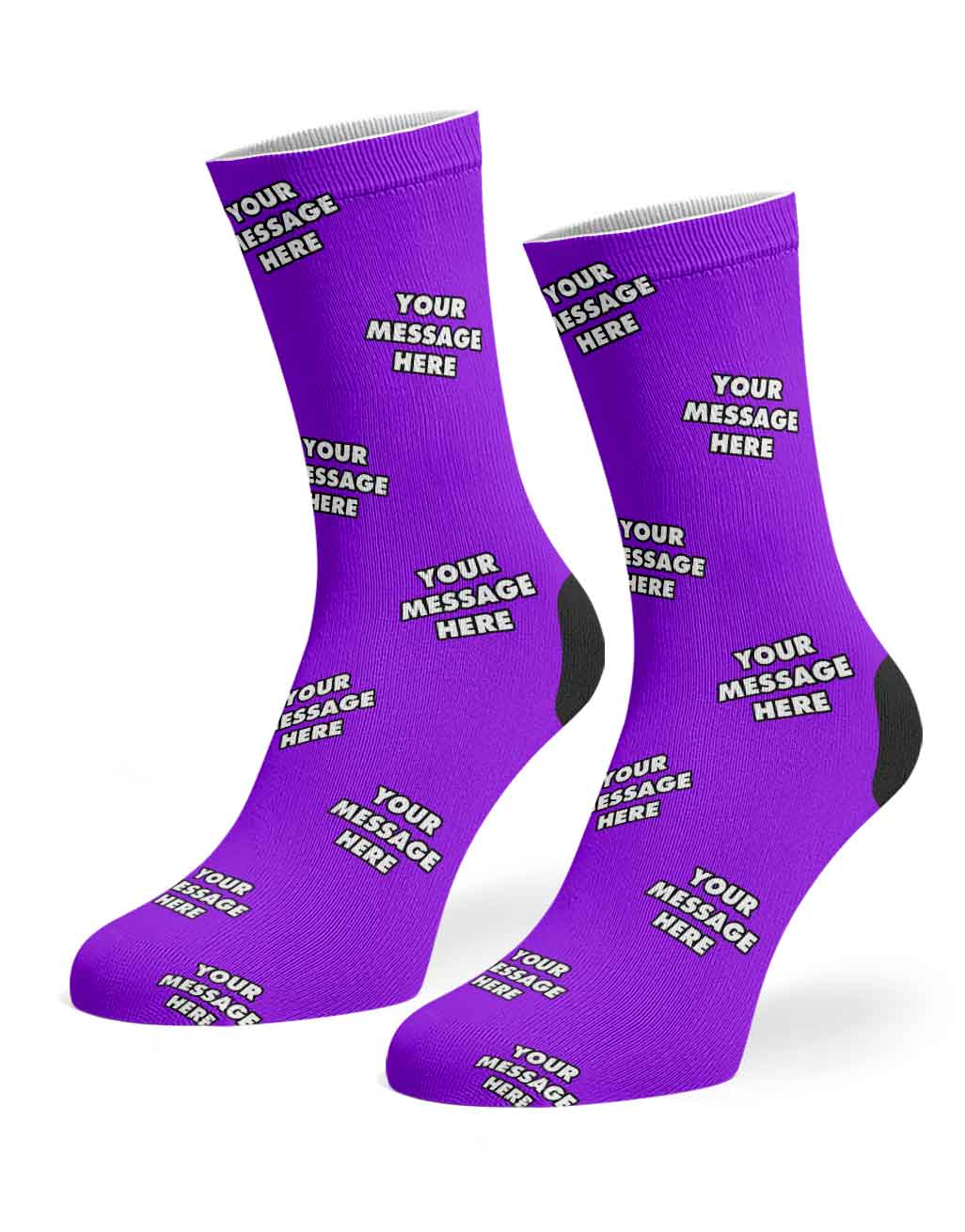 Personalised Socks With Your Message