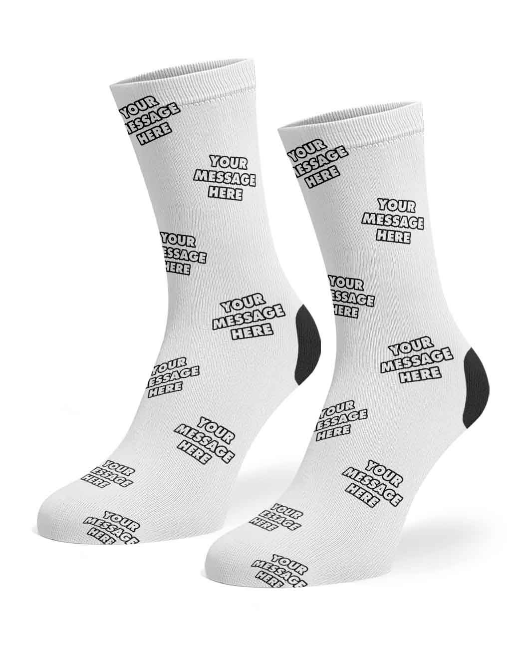 Personalised Socks With Your Message