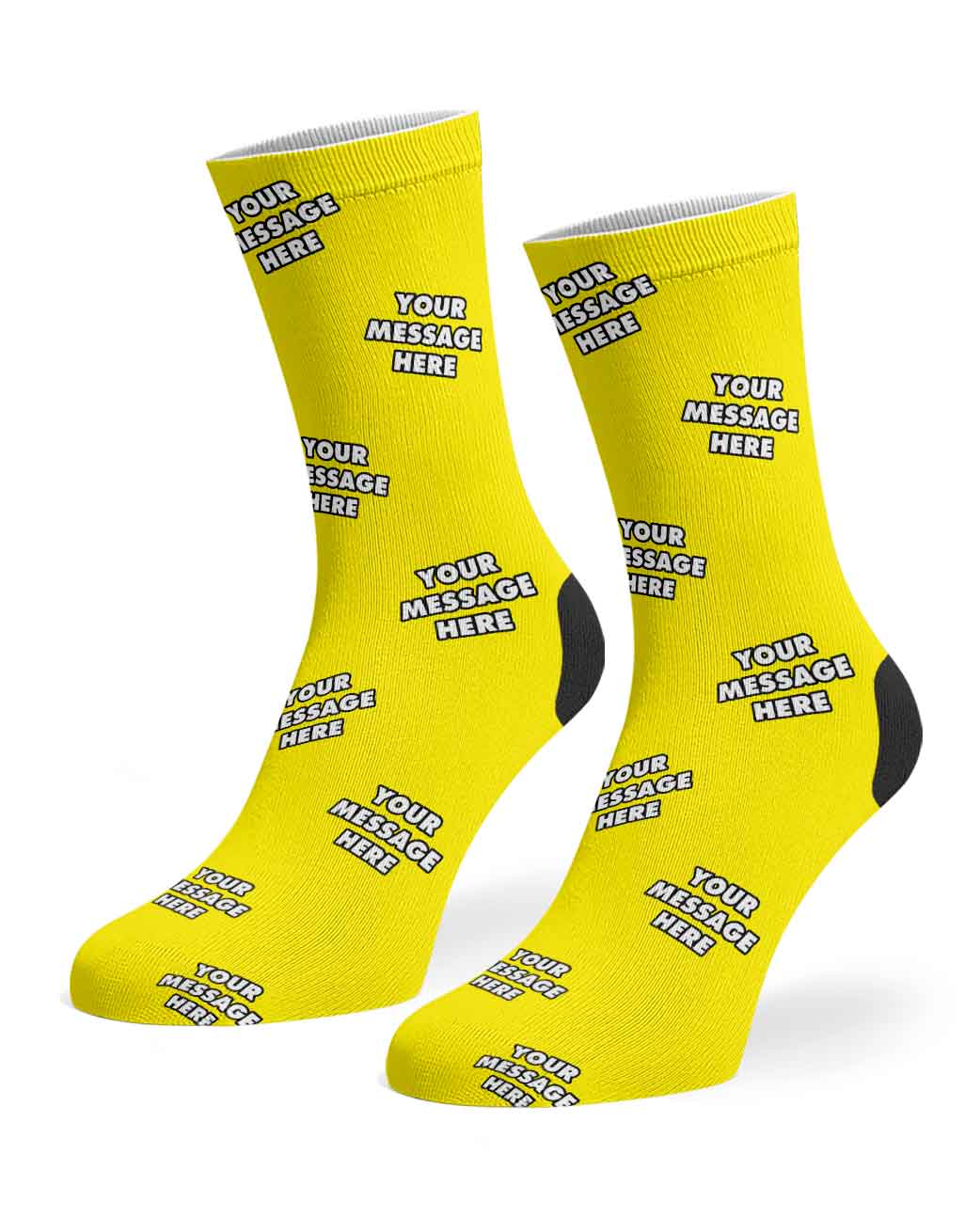 Personalised Socks With Your Message