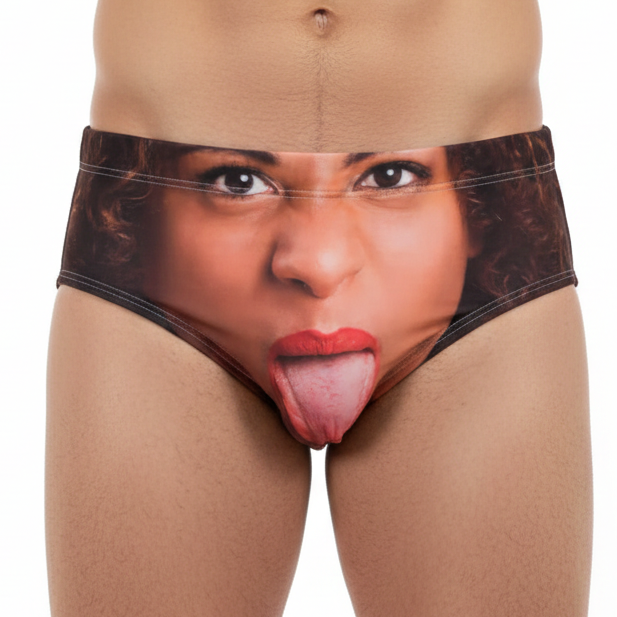 Face Swimming Trunks
