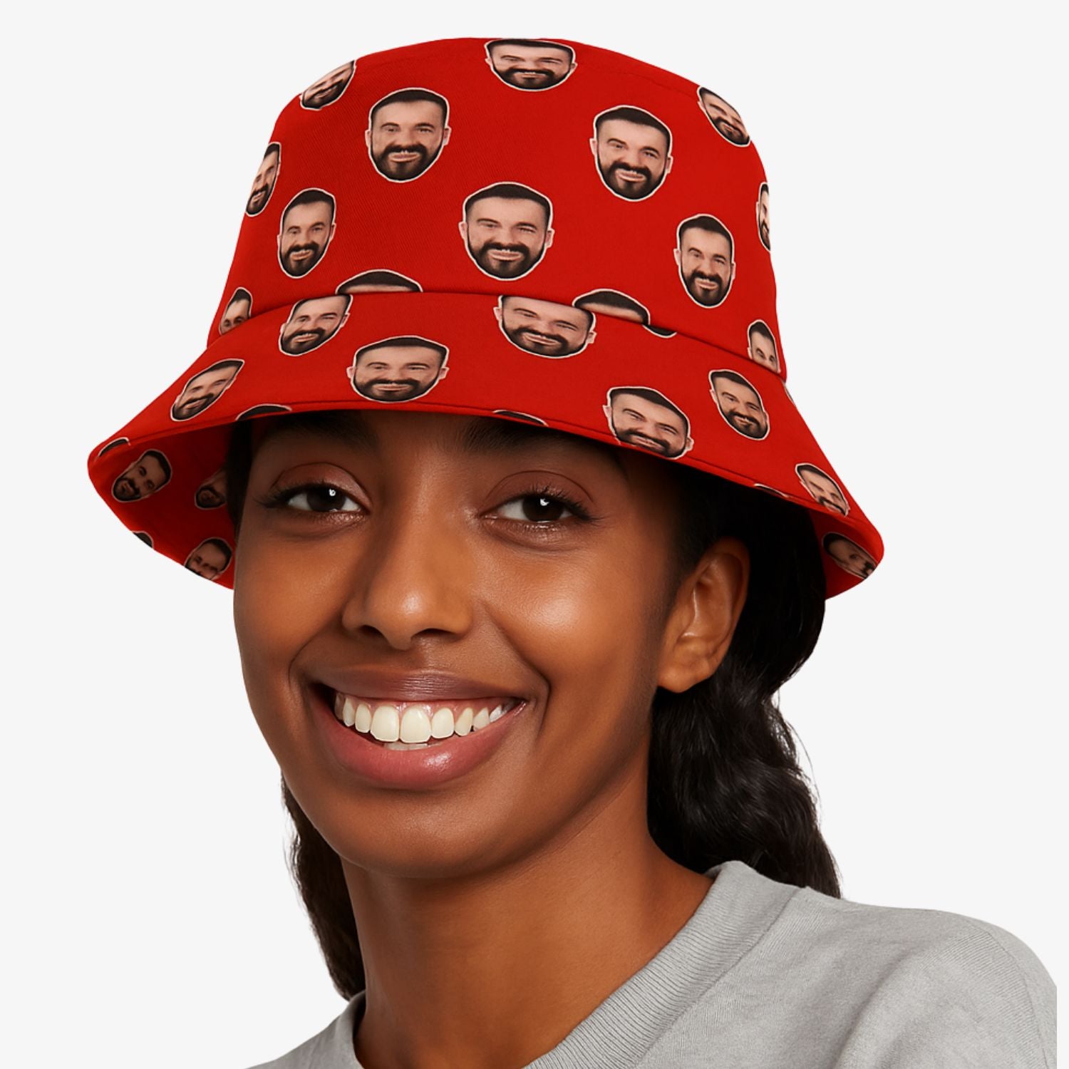 Faces Custom Bucket Hat