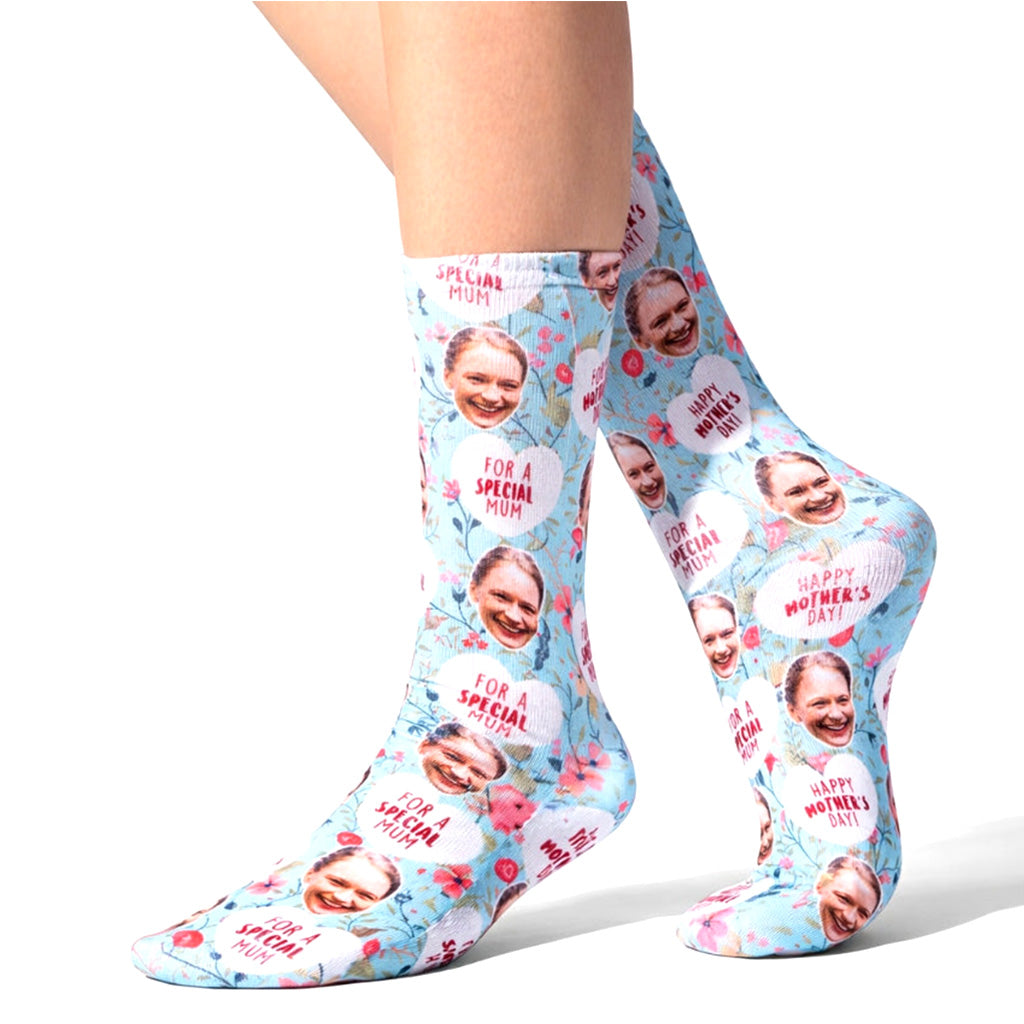 For a Special Mum Personalised Mothers Day Socks