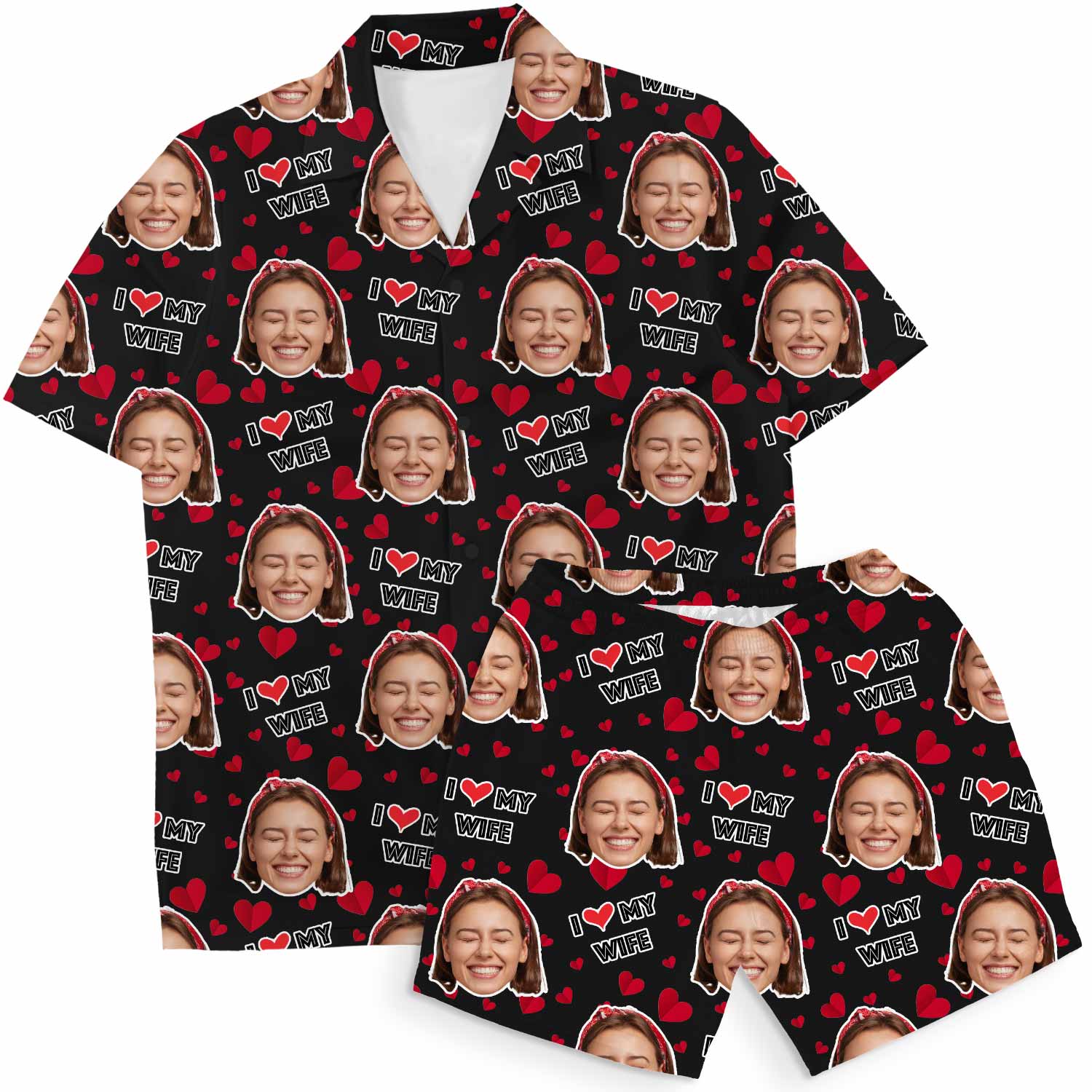 personalised hawaiian shirt