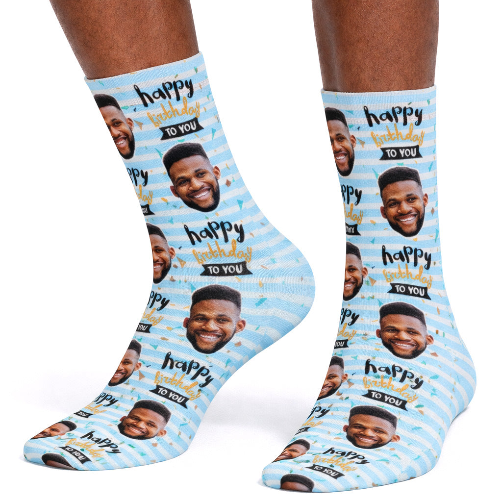 Happy Birthday Brother Socks