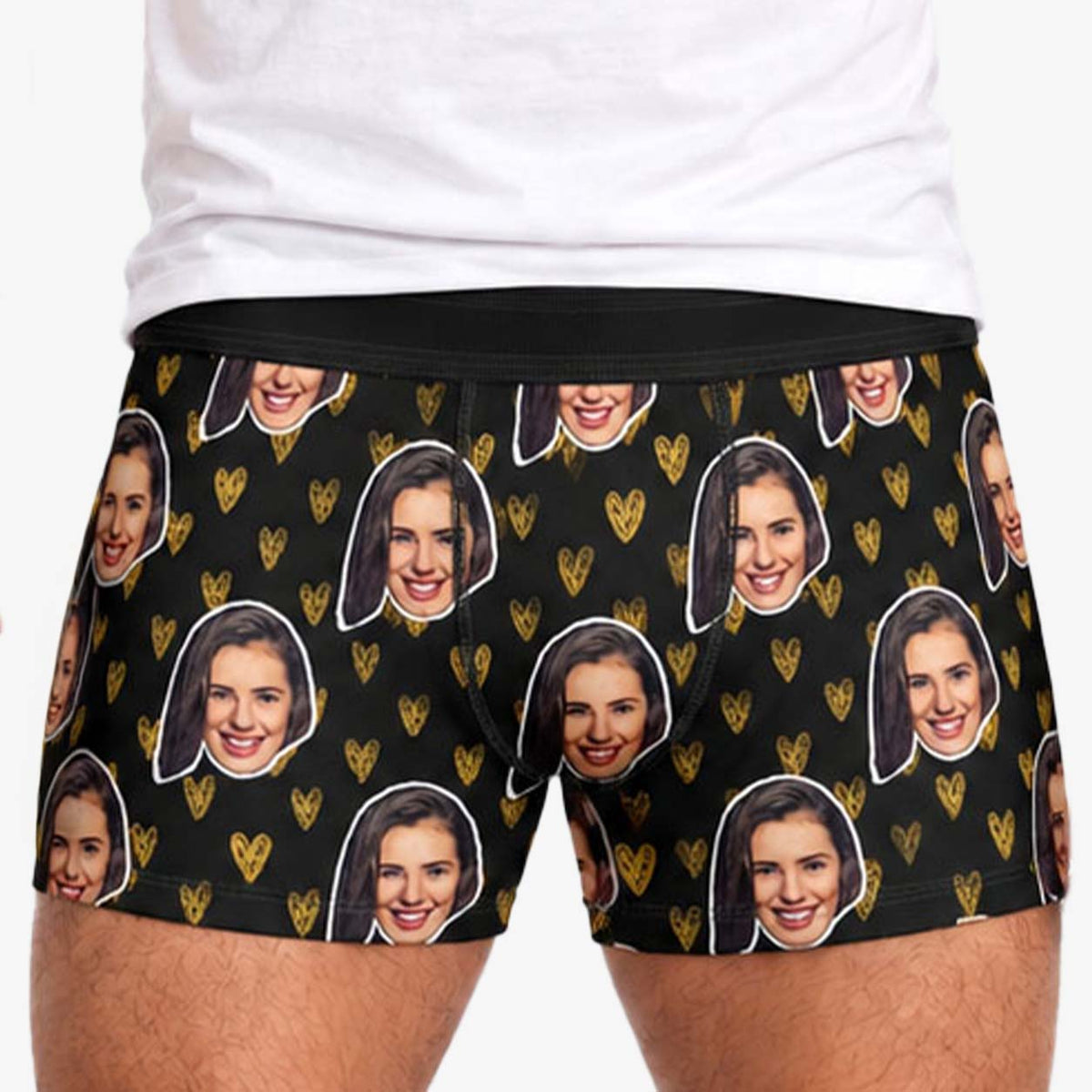 Face Hearts Boxers