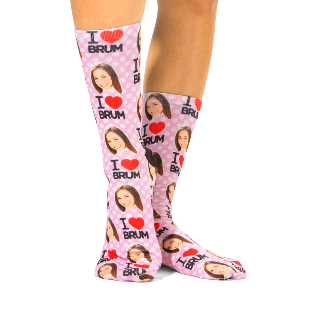 I Love Brum Socks