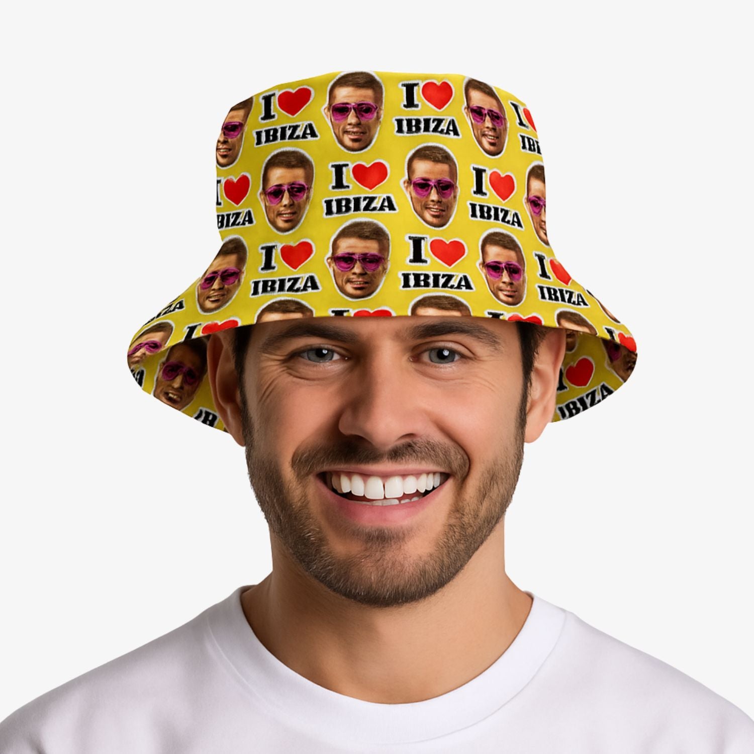 I Love Ibiza Custom Bucket Hat