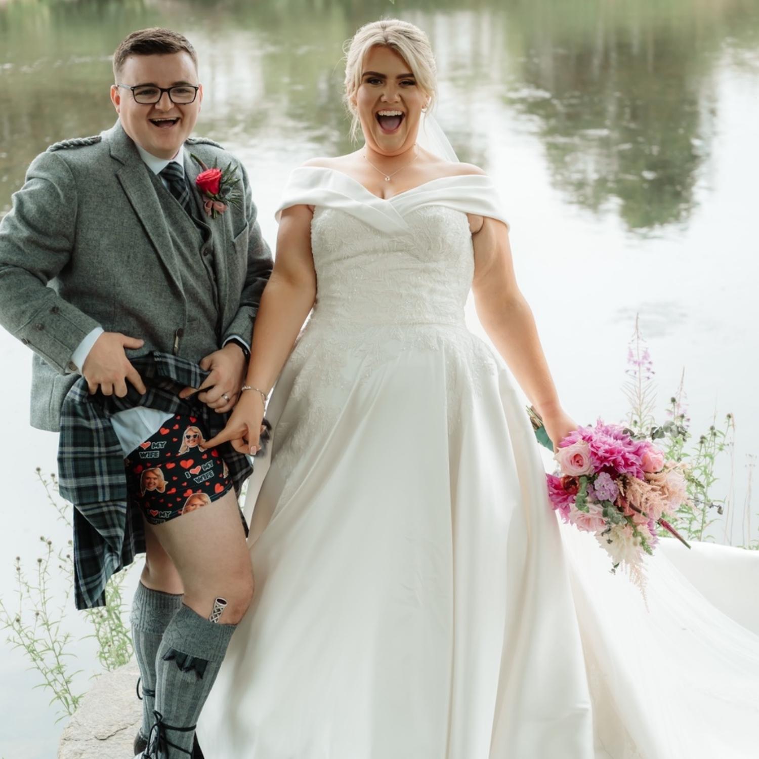 Personalised I Love My Wife Boxers