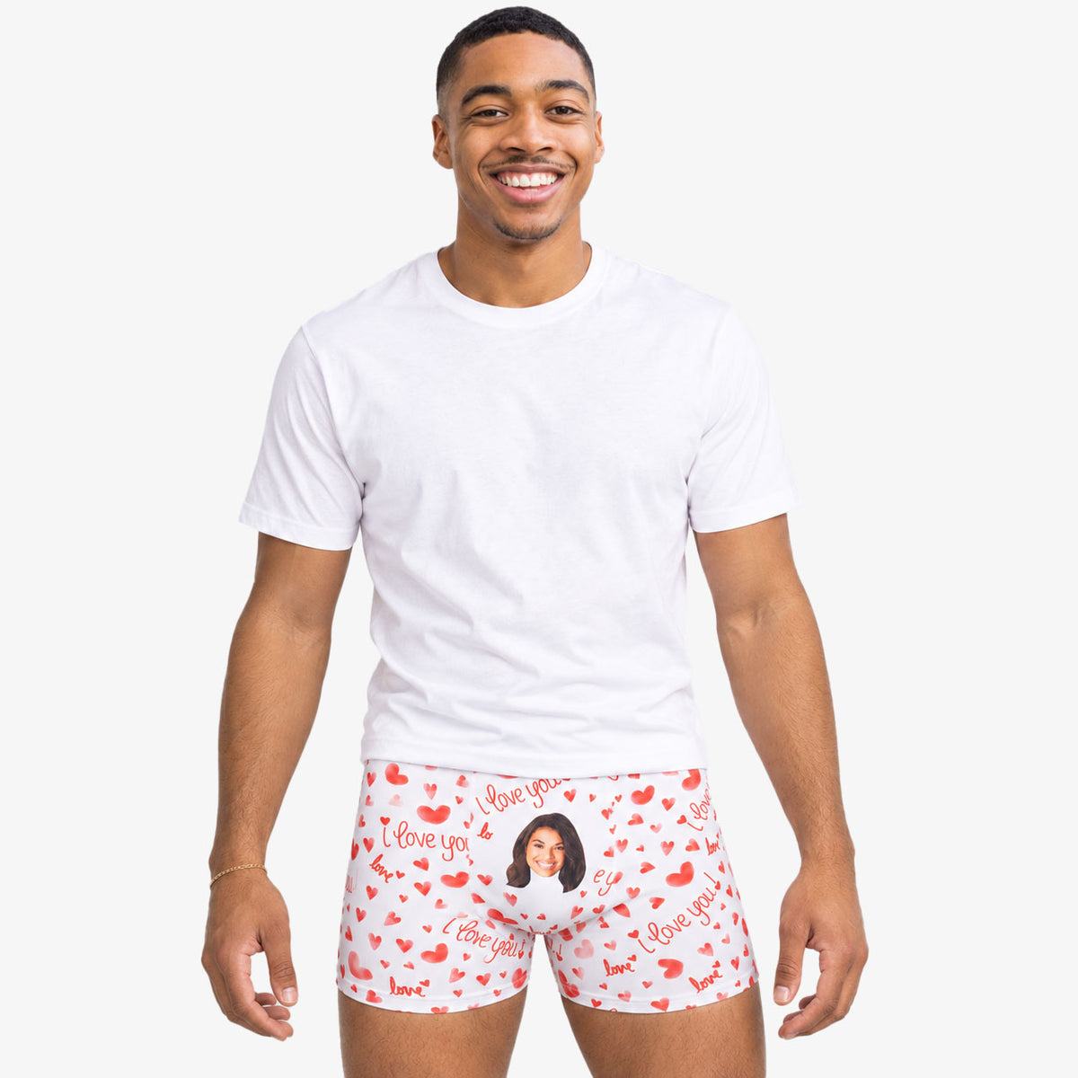 I Love You Face Boxers