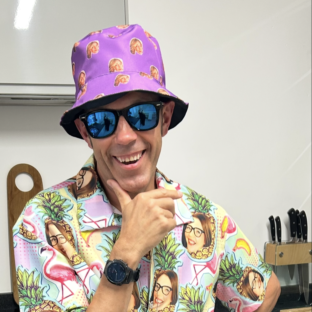 Funky Leopard Print Custom Bucket Hat