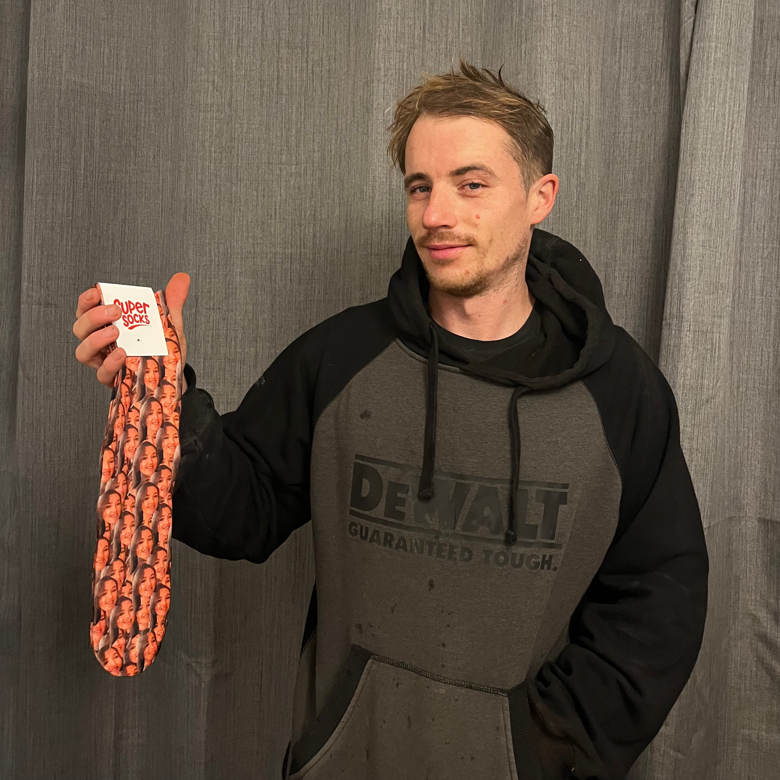 Best Friends Face Mash Socks