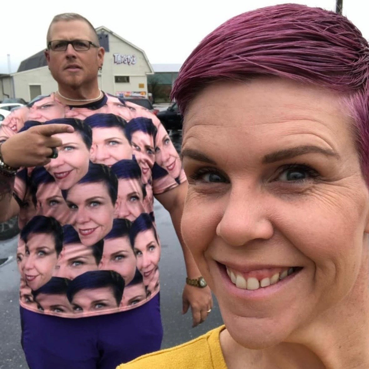 Family Face Mash T-Shirt