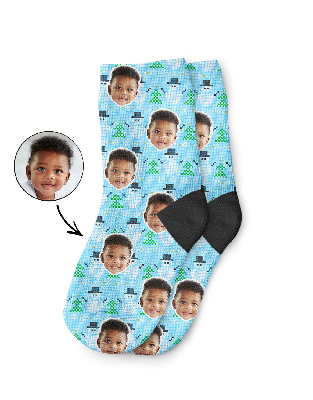 Snowman Kids Socks