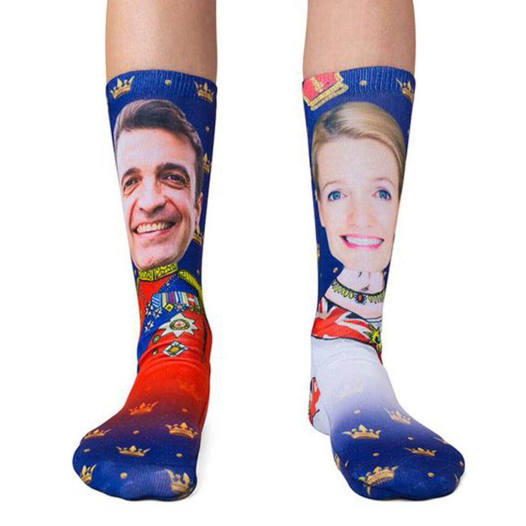 King & Queen Me Socks