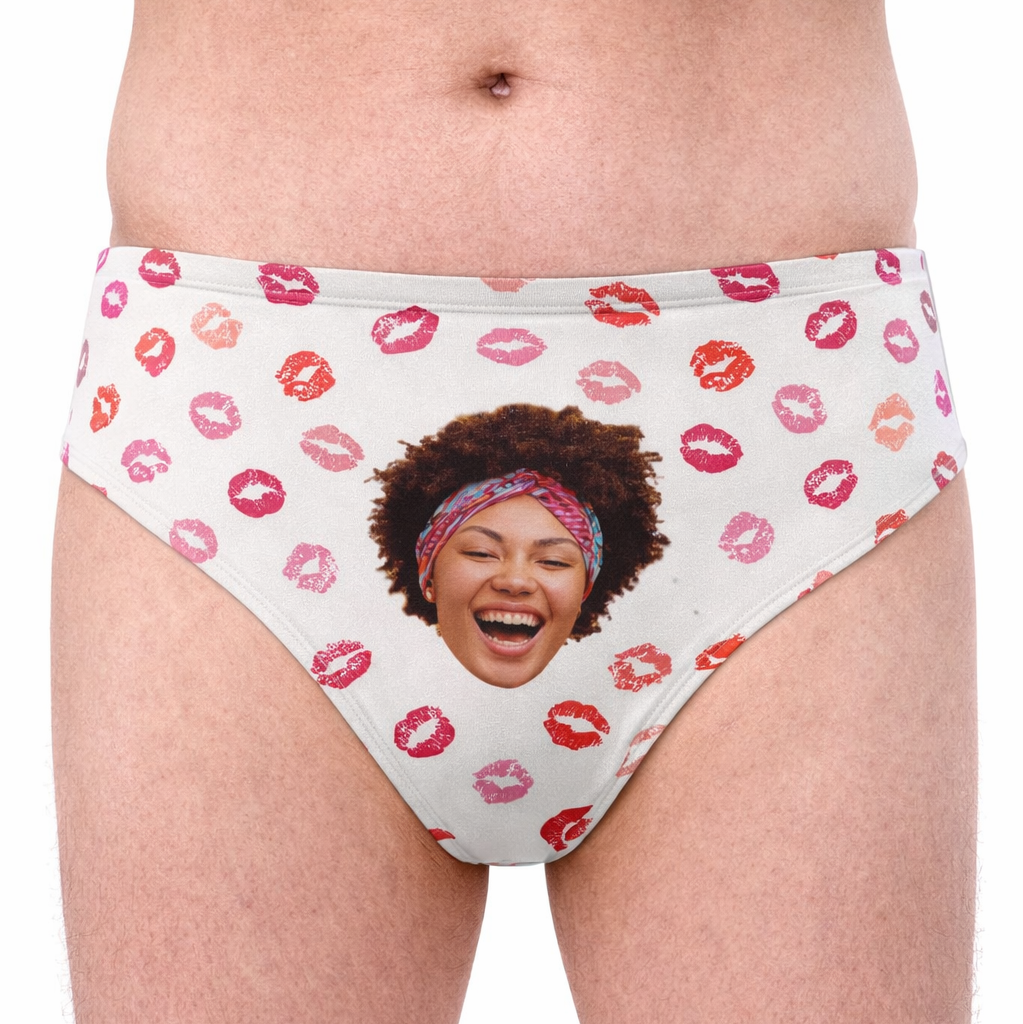 Kiss Face Swimming Trunks