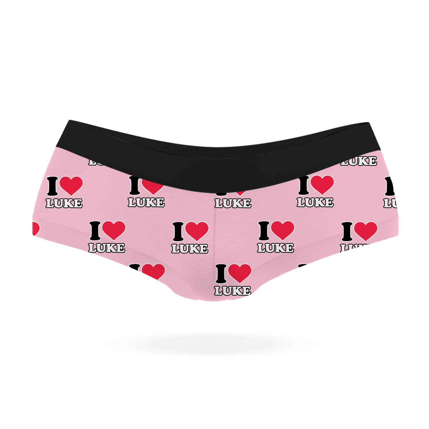 I Heart Name Personalised Knickers