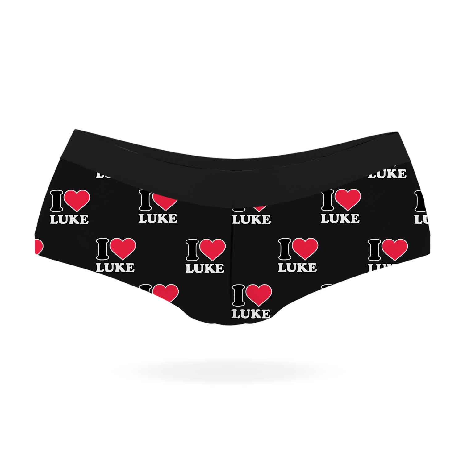 I Heart Name Personalised Knickers