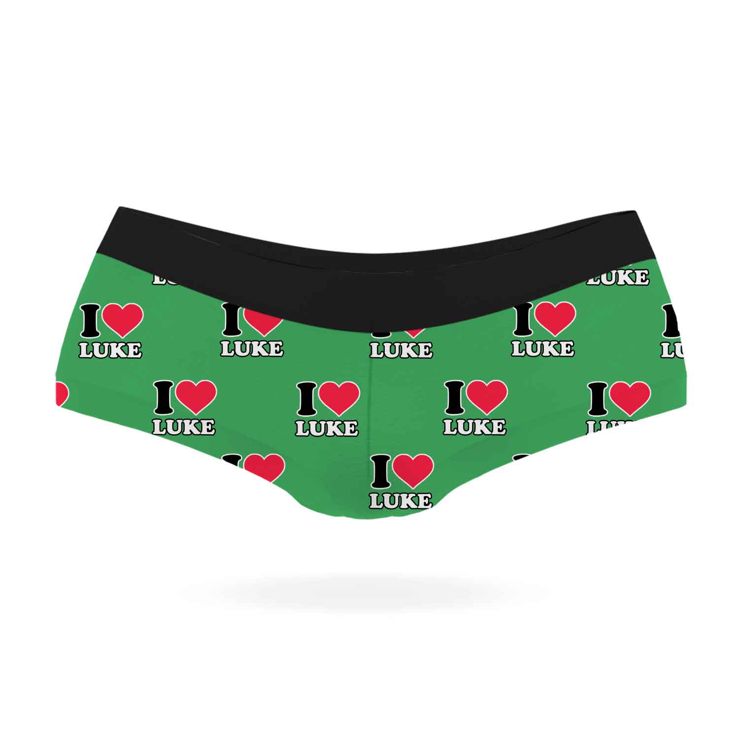 I Heart Name Personalised Knickers