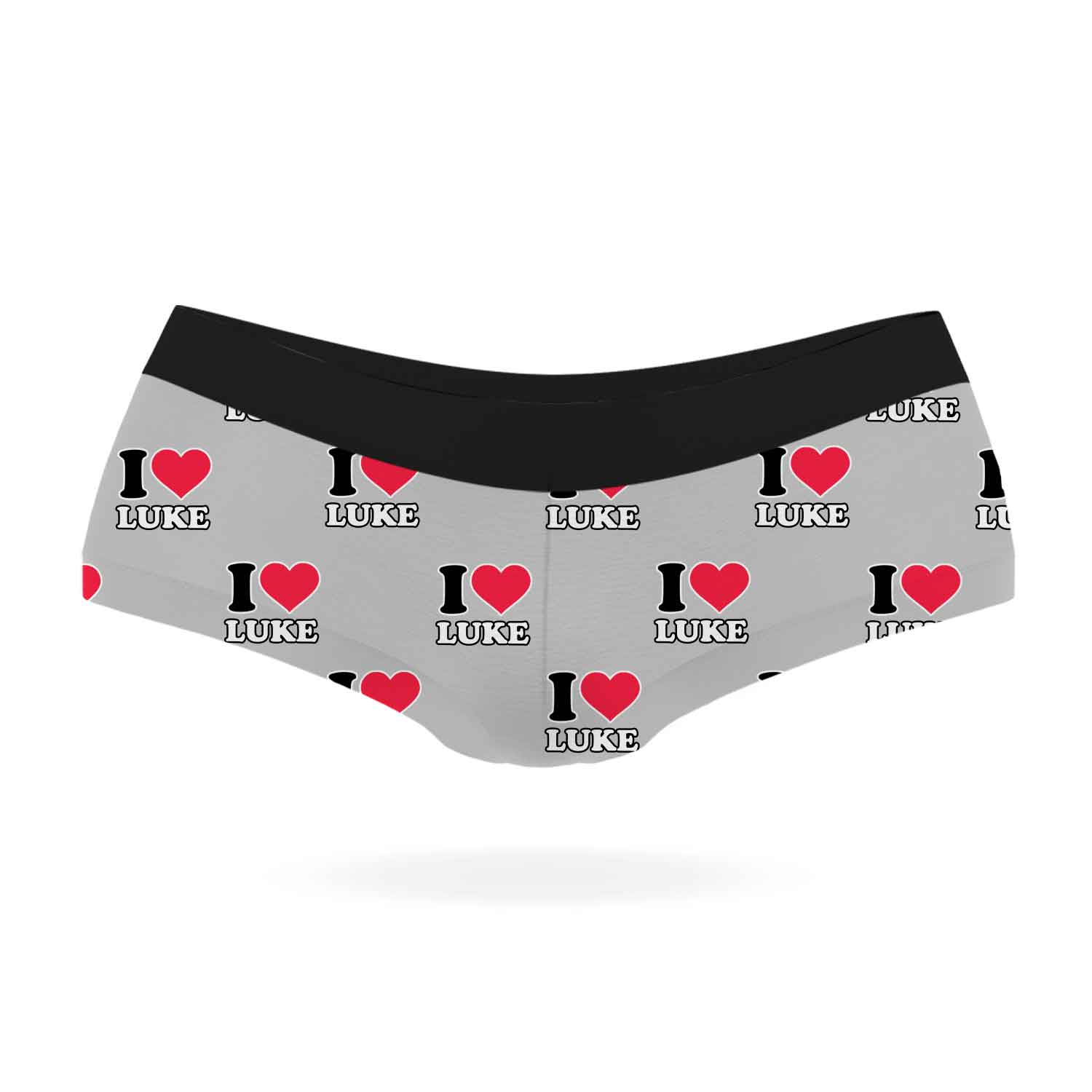 I Heart Name Personalised Knickers