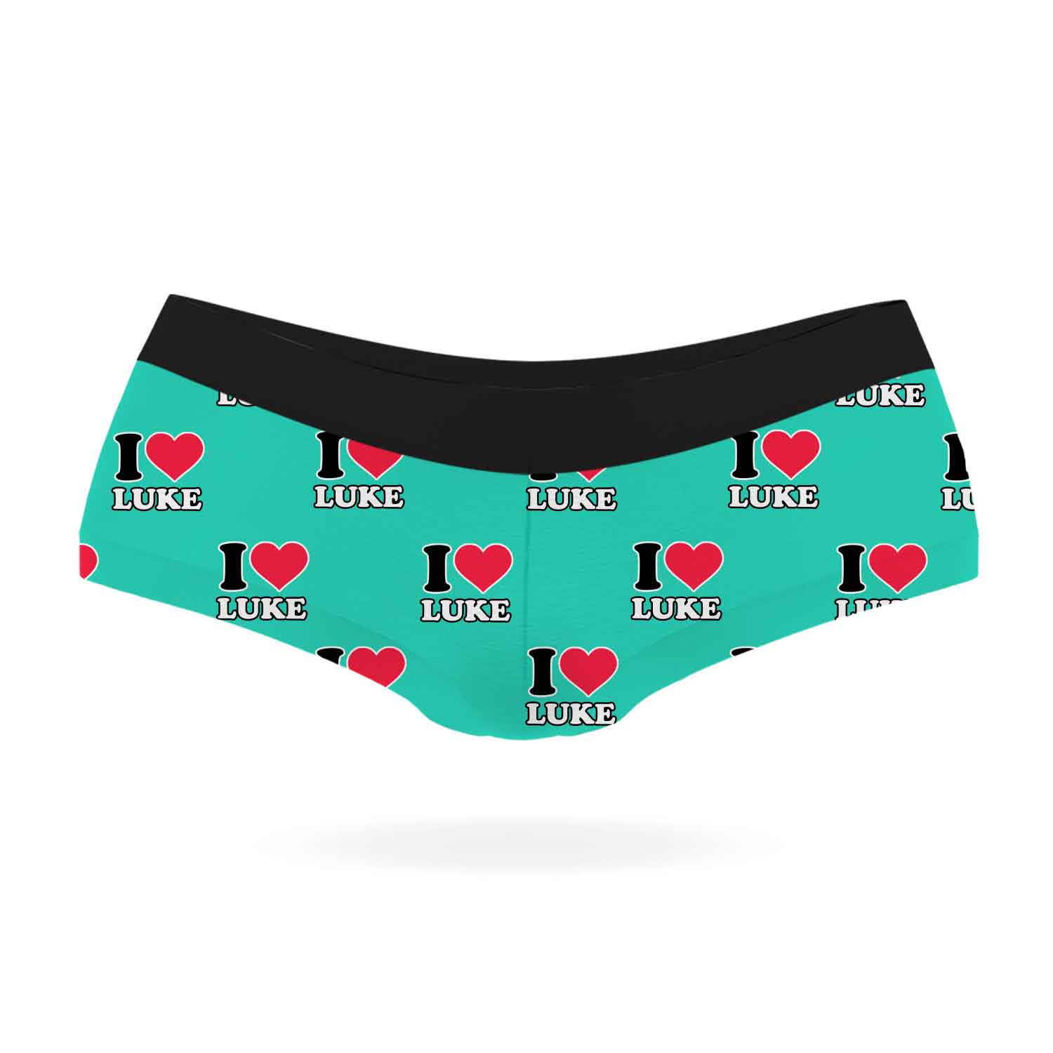 I Heart Name Personalised Knickers