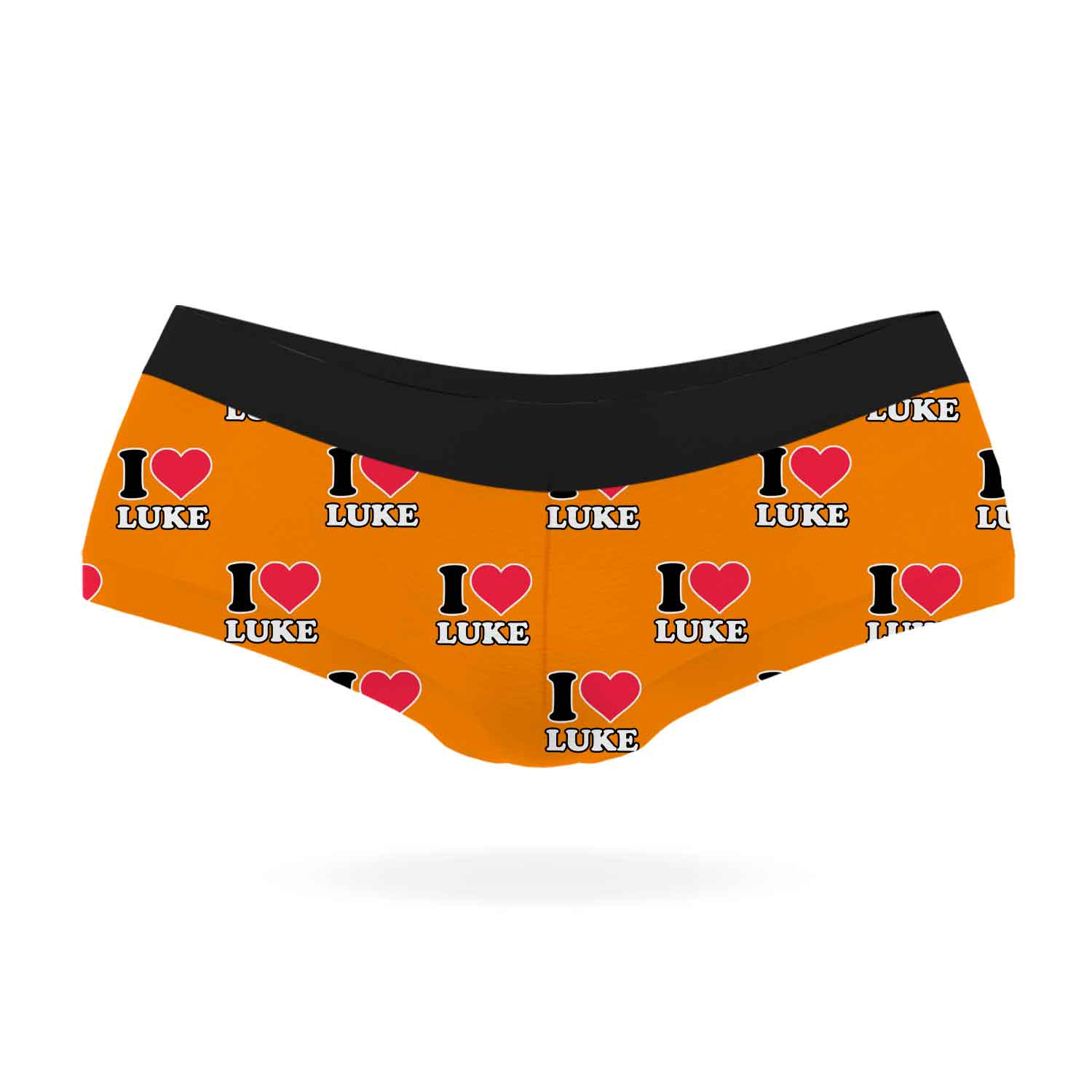 I Heart Name Personalised Knickers