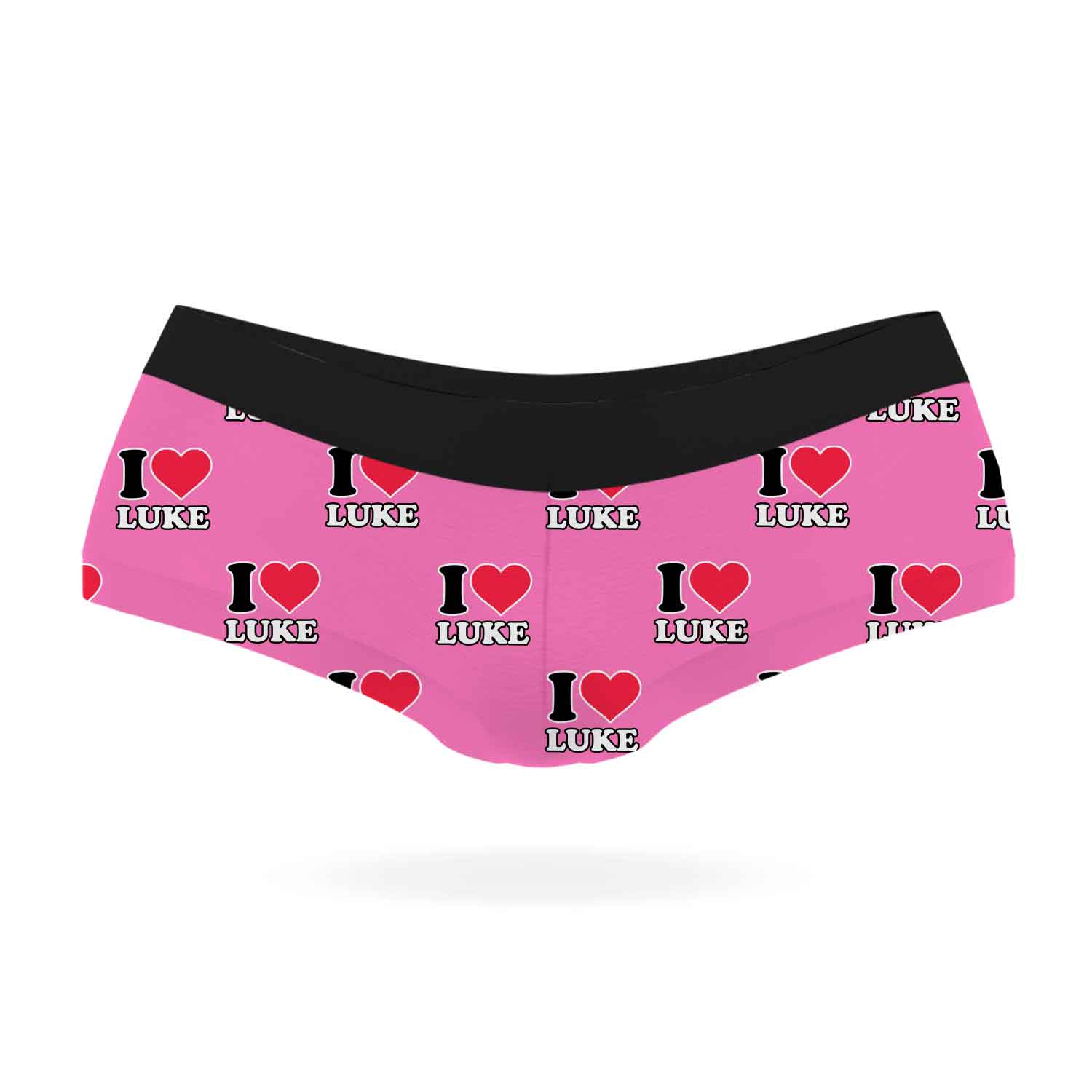 I Heart Name Personalised Knickers